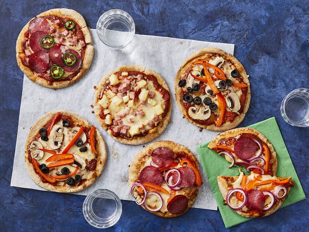 Individual Pita Pizzas | Savory