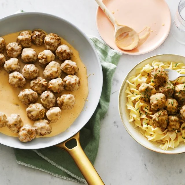 Swedish Meatballs and Noodles