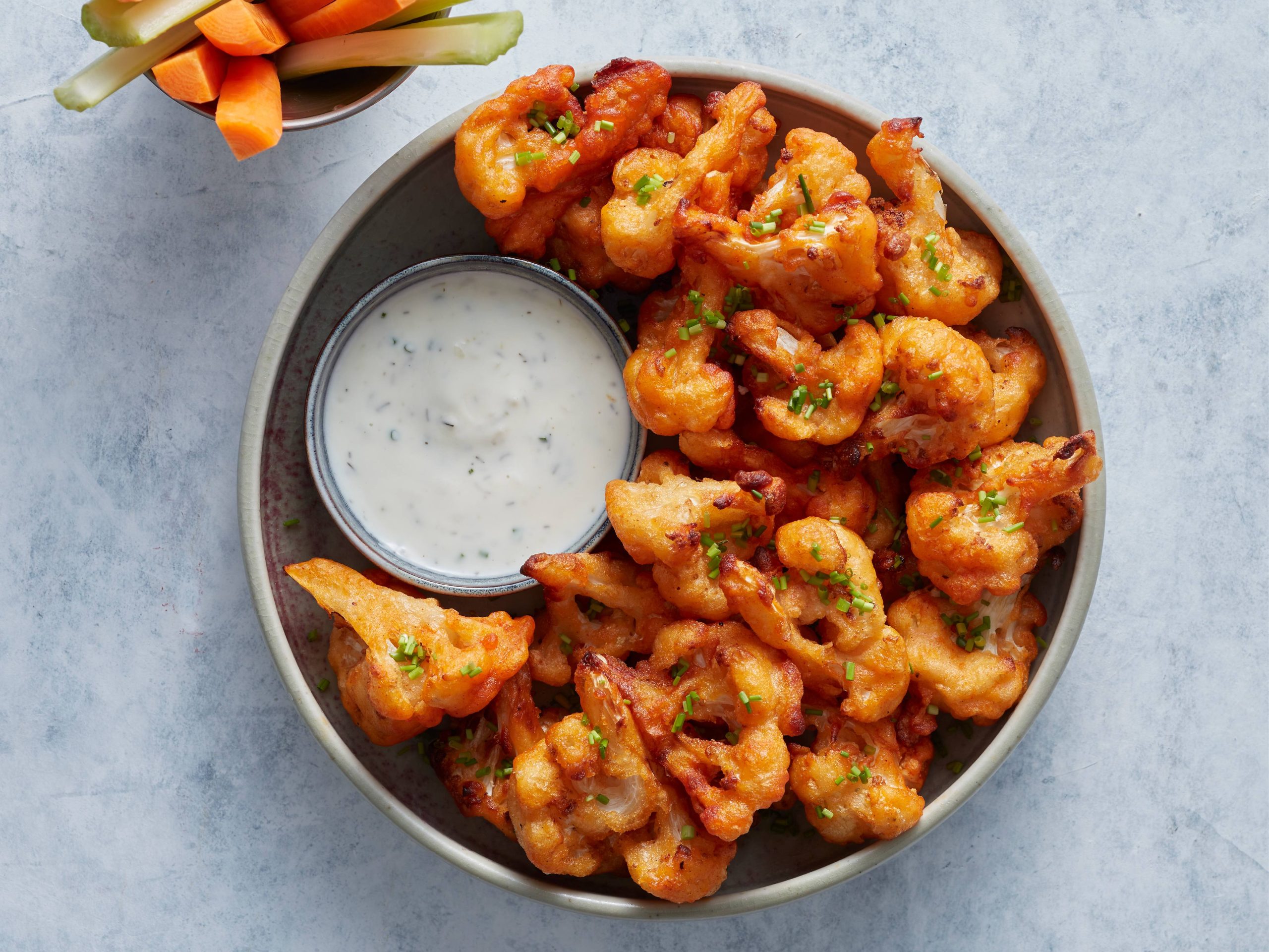 Buffalo Cauliflower Bites | Savory