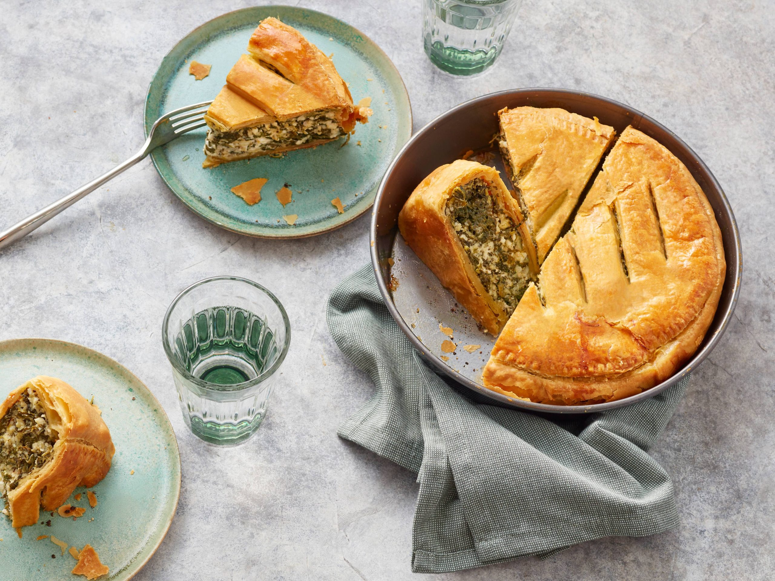 Spinach and Feta Pie | Savory