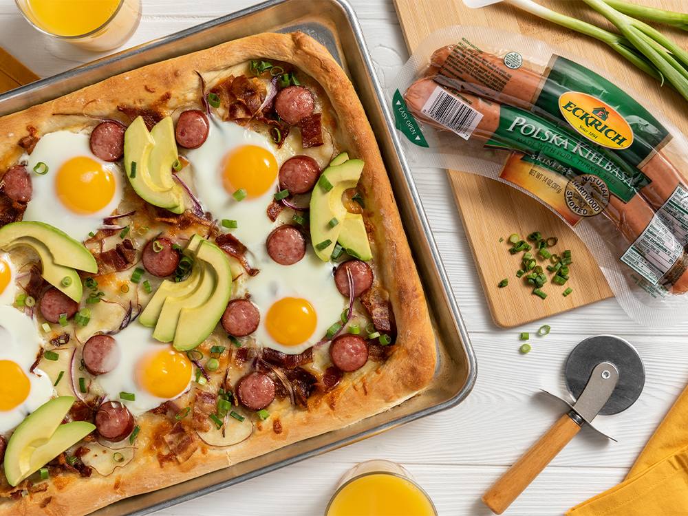 Sheet Pan Breakfast Pizza