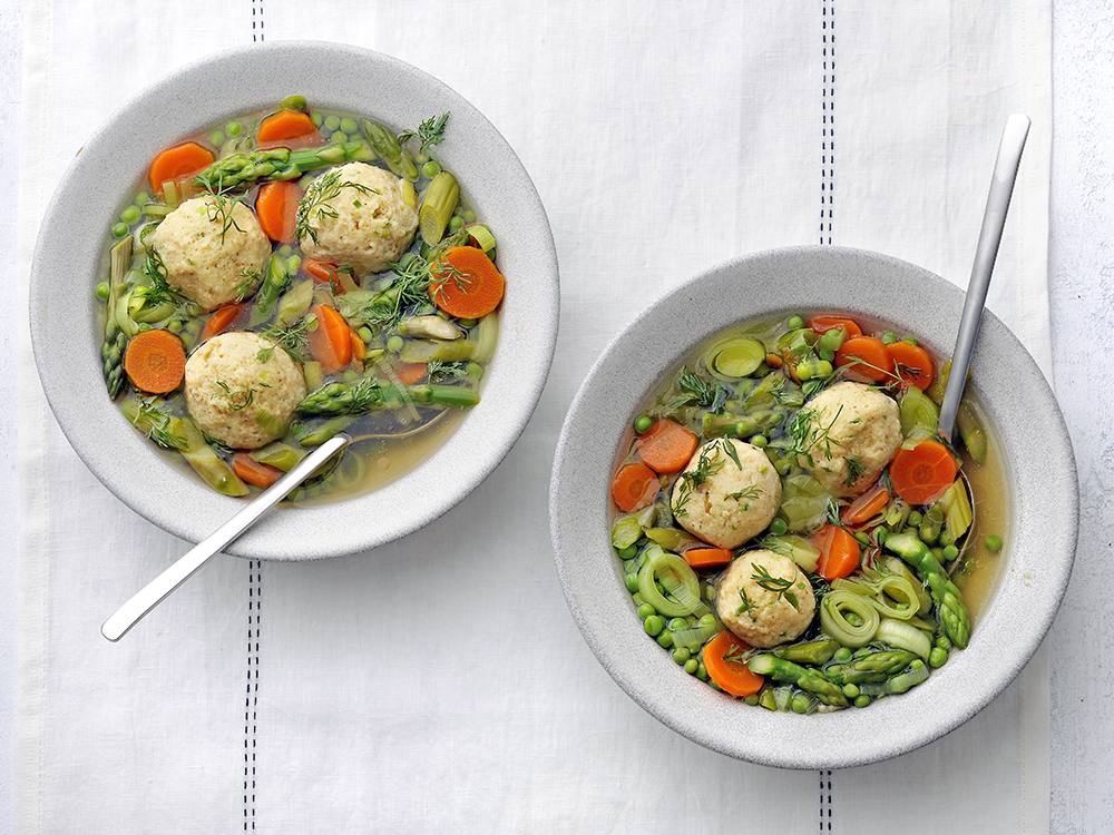 Spring Matzo Ball Soup | Savory