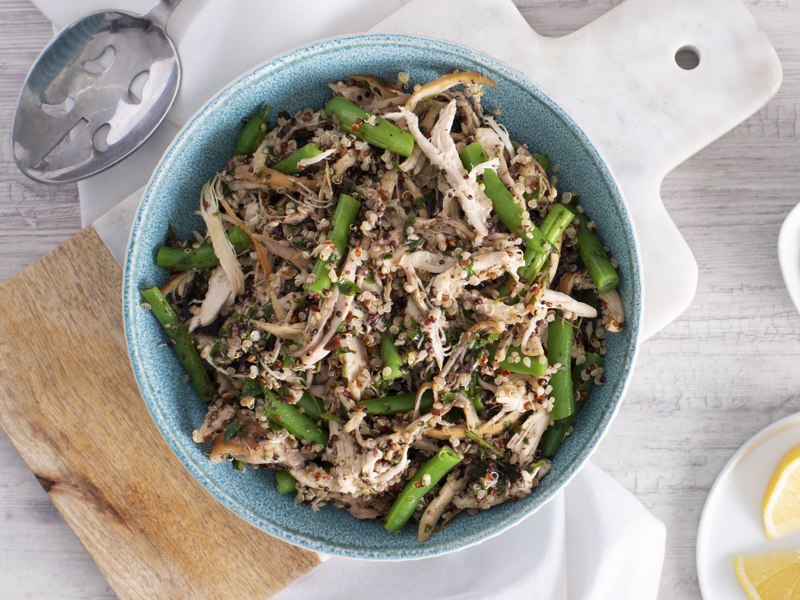 Success® Chicken Quinoa Salad with Olive Gremolata | Savory