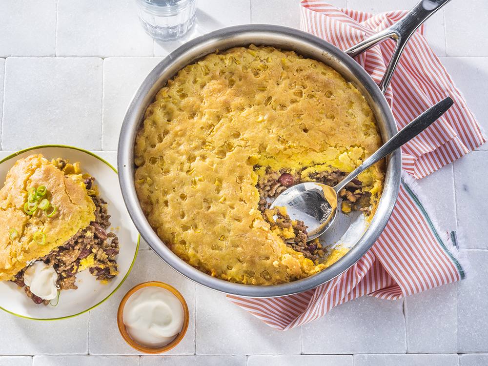 Skillet Tamale Pie | Savory