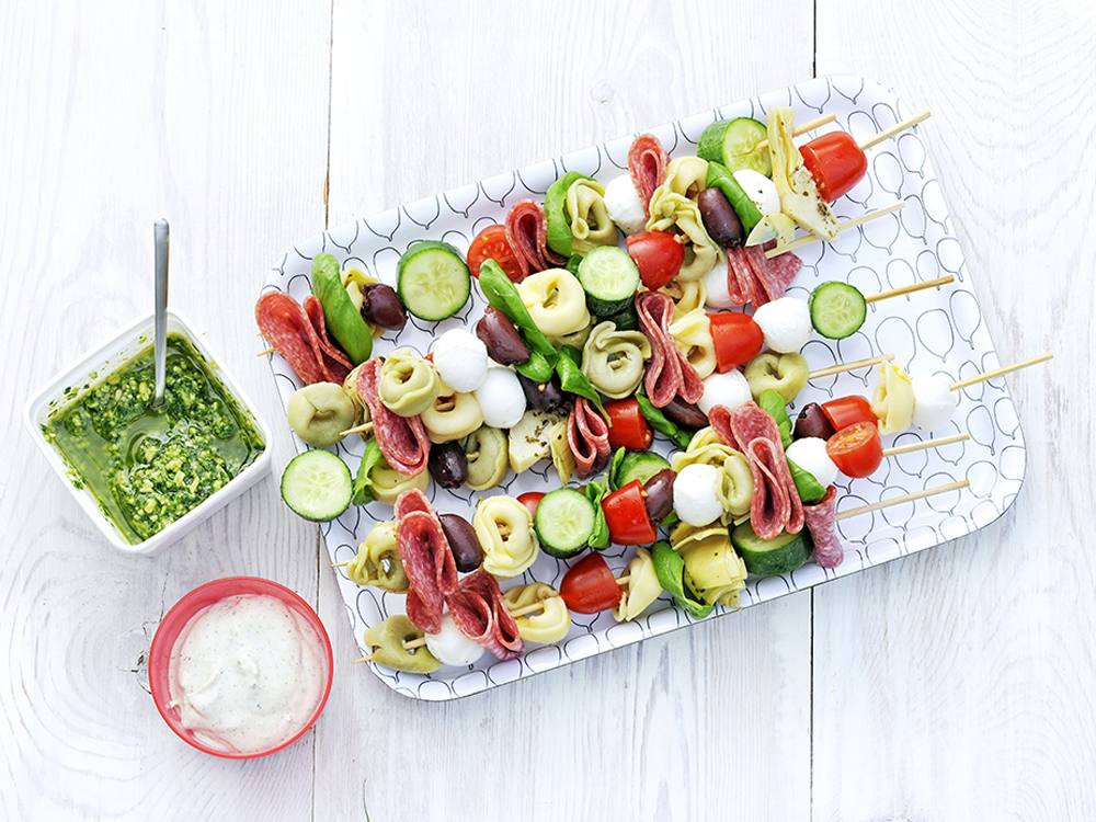 Pasta Salad Skewers | Savory