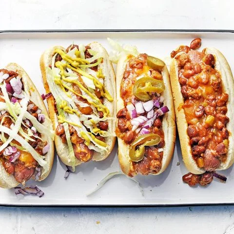 Slow Cooker Chili-Cheese Dogs