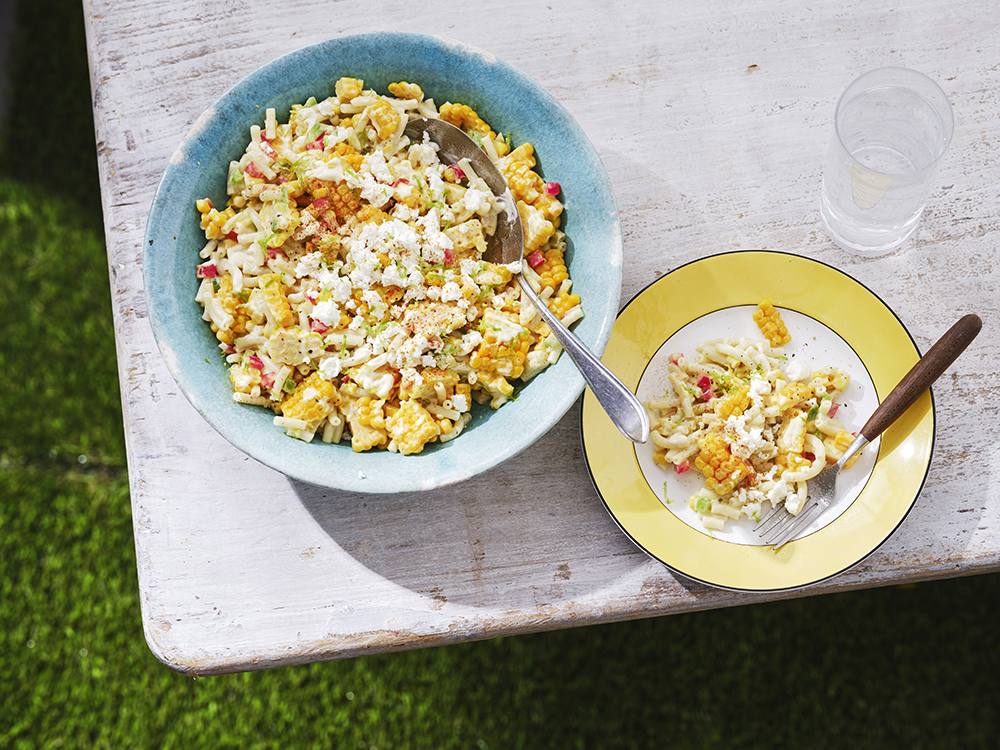 Mexican Corn Macaroni Salad | Savory