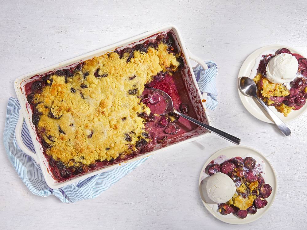 Dump Cherry Cobbler | Savory