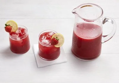 Hibiscus Lemonade Red Drink