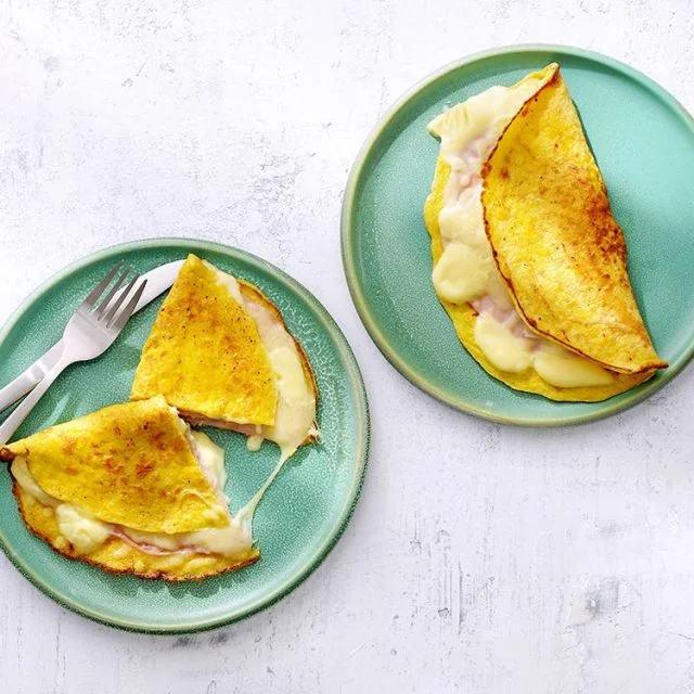 Ham and Cheese–Stuffed Venezuelan Corn Pancakes