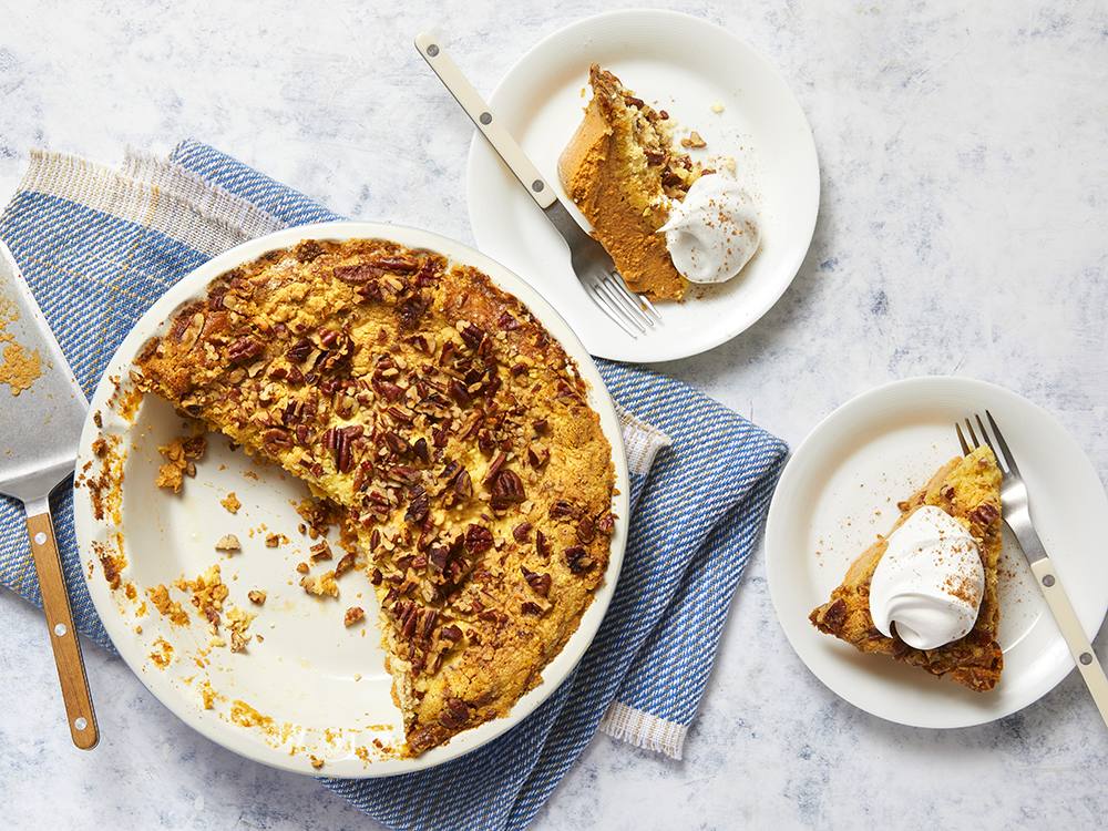 Pumpkin Pie Dump Cake | Savory