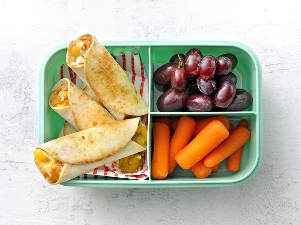 Air-Fried Bean and Cheese Taquitos | Savory