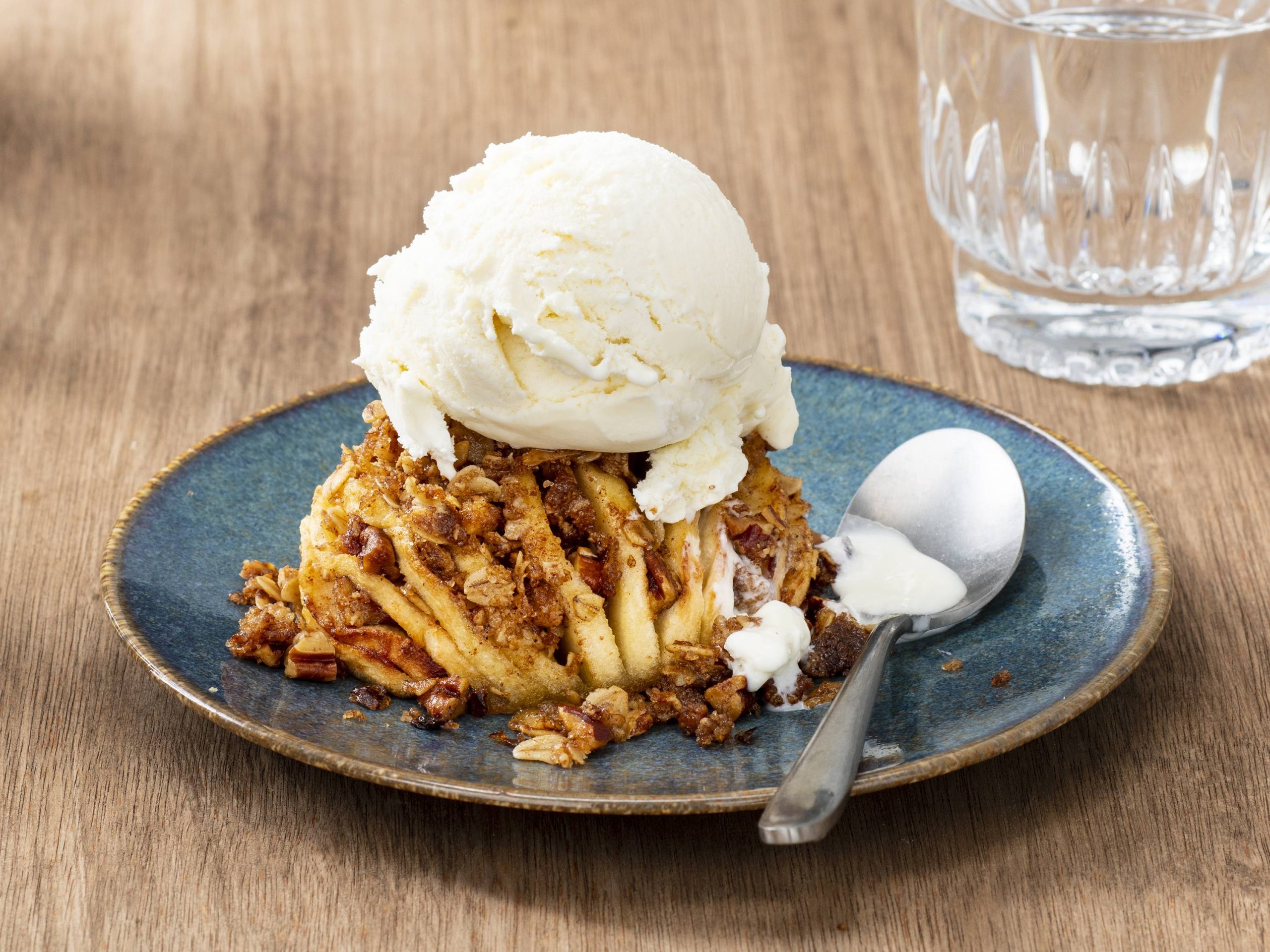 Air-Fried Hasselback Apples | Savory