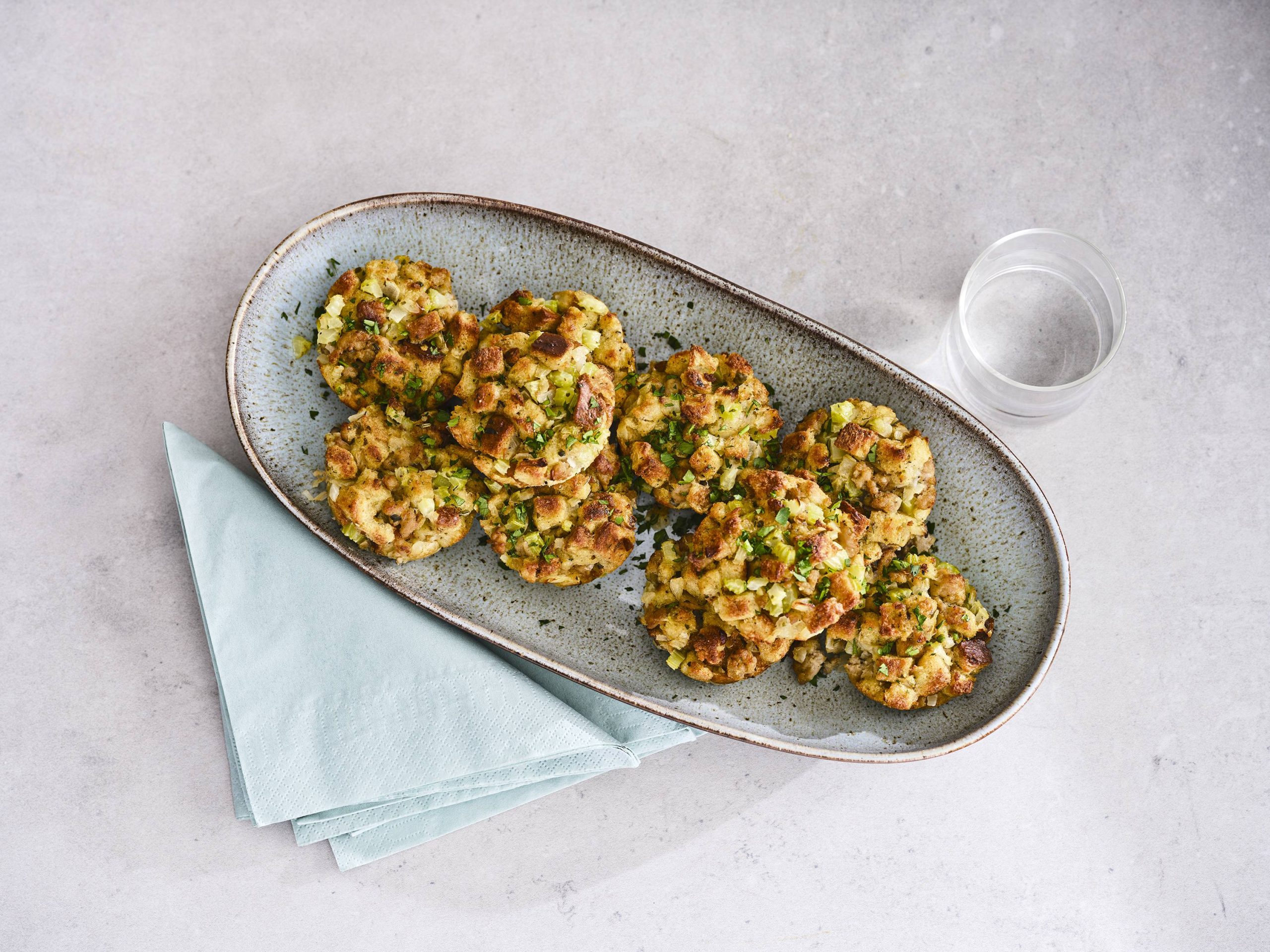 Stuffing Muffins with Sausage | Savory
