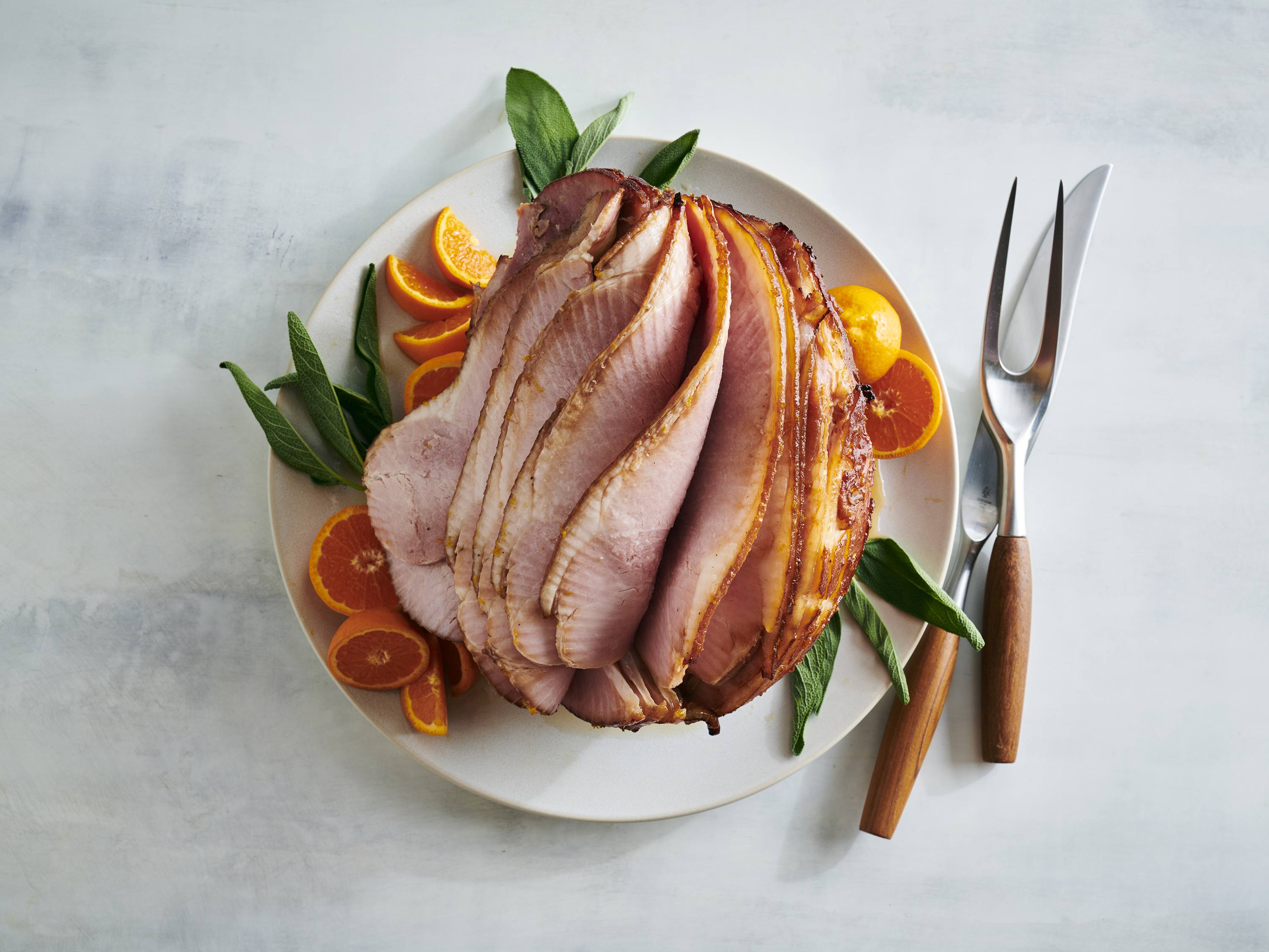 Ginger BeerGlazed Spiral Ham Savory