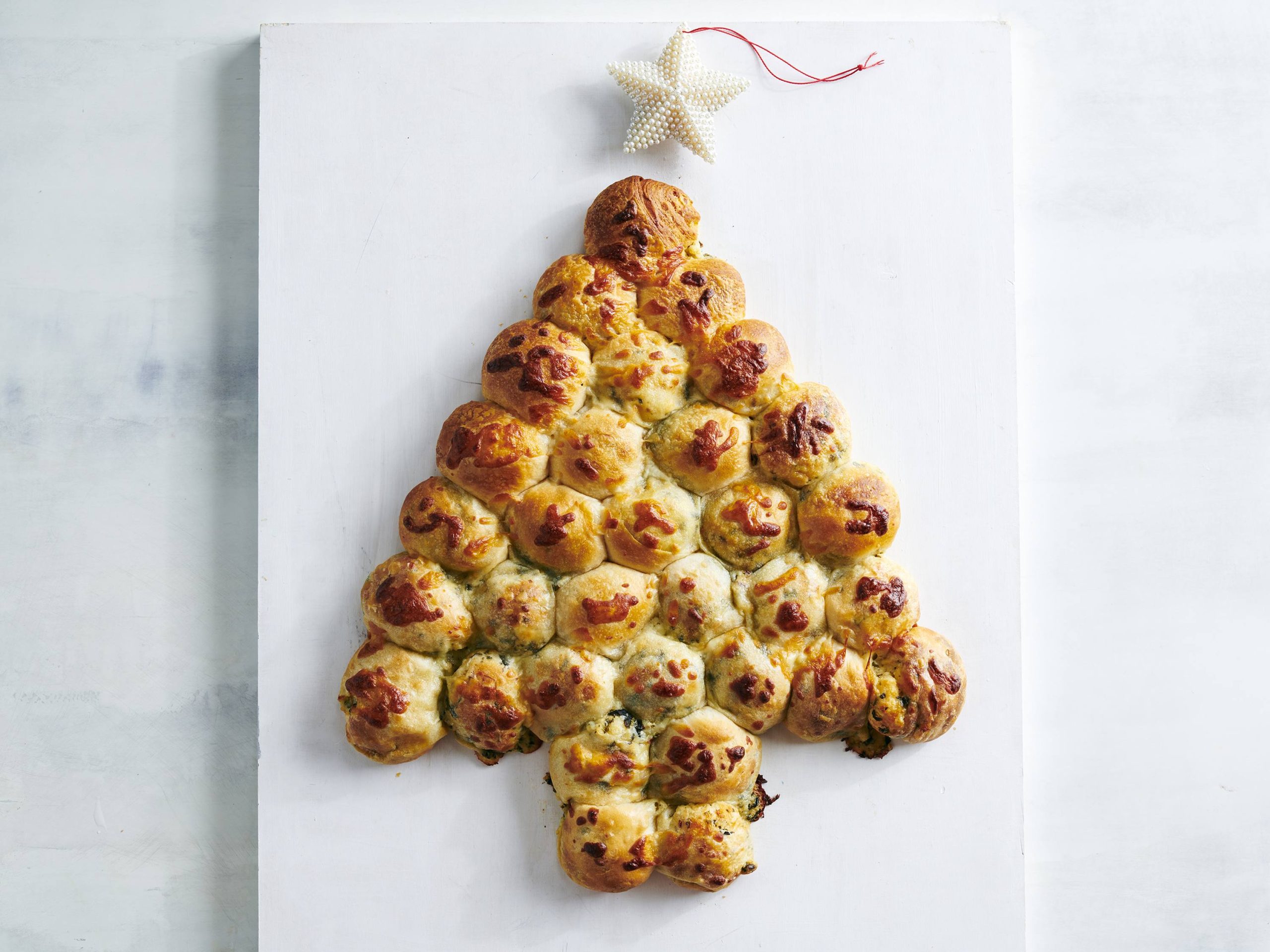 Crab & Spinach PullApart Tree Savory