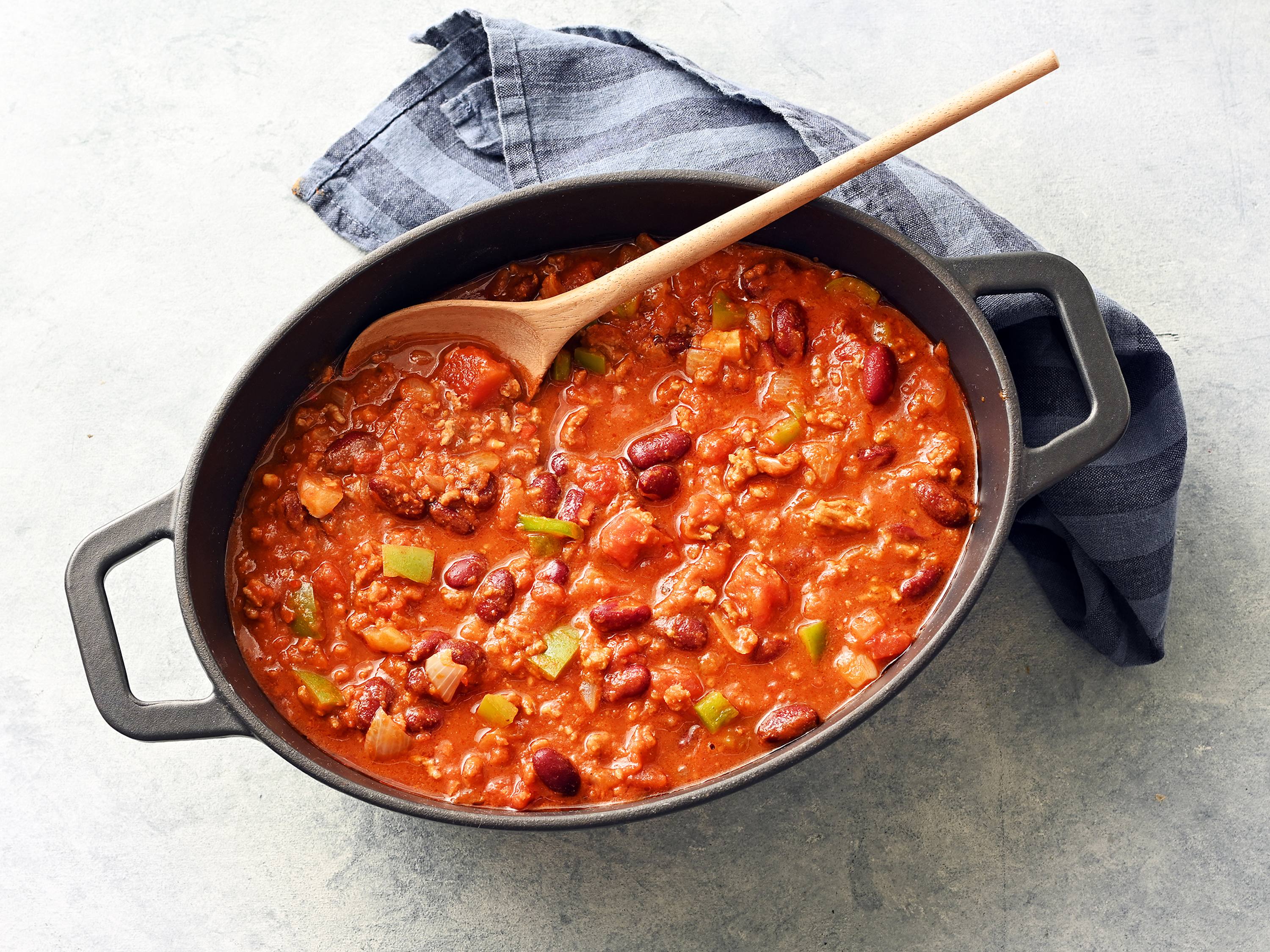 Quick Beef and Veggie Chili