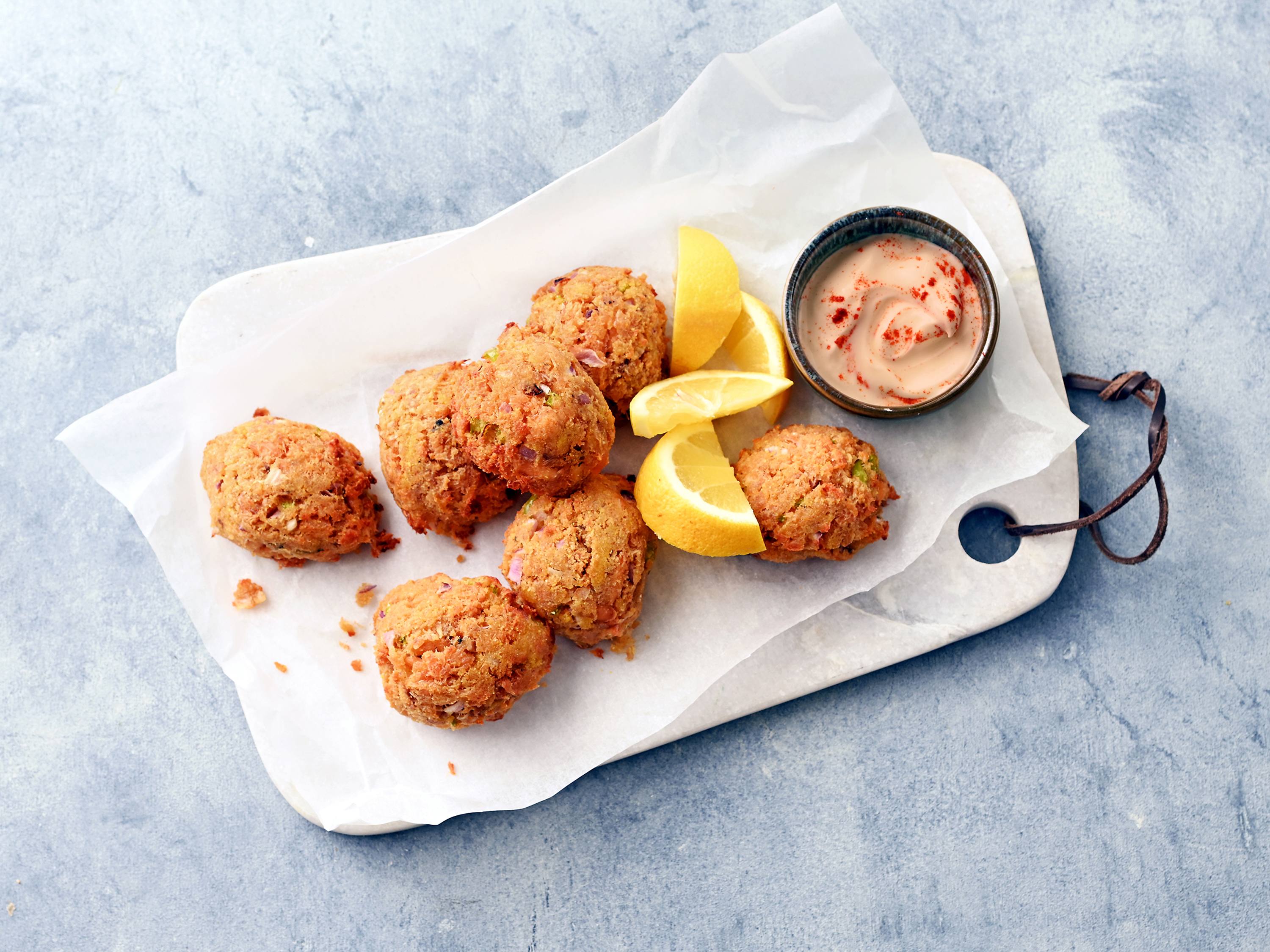 Air Fryer Fish Croquettes Savory
