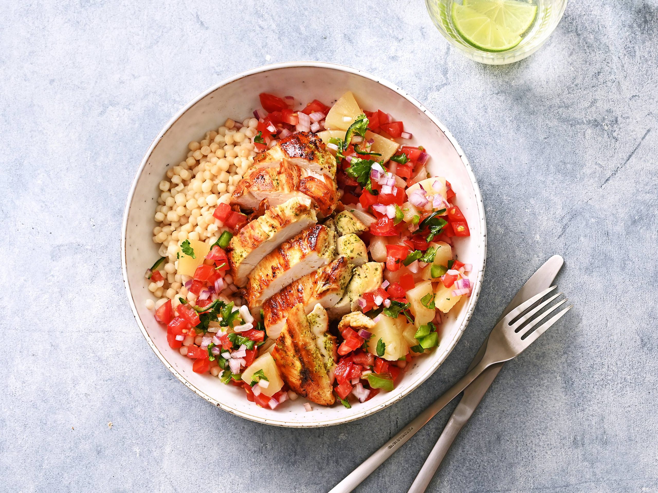 Mojito Chicken with Pineapple Salsa | Savory