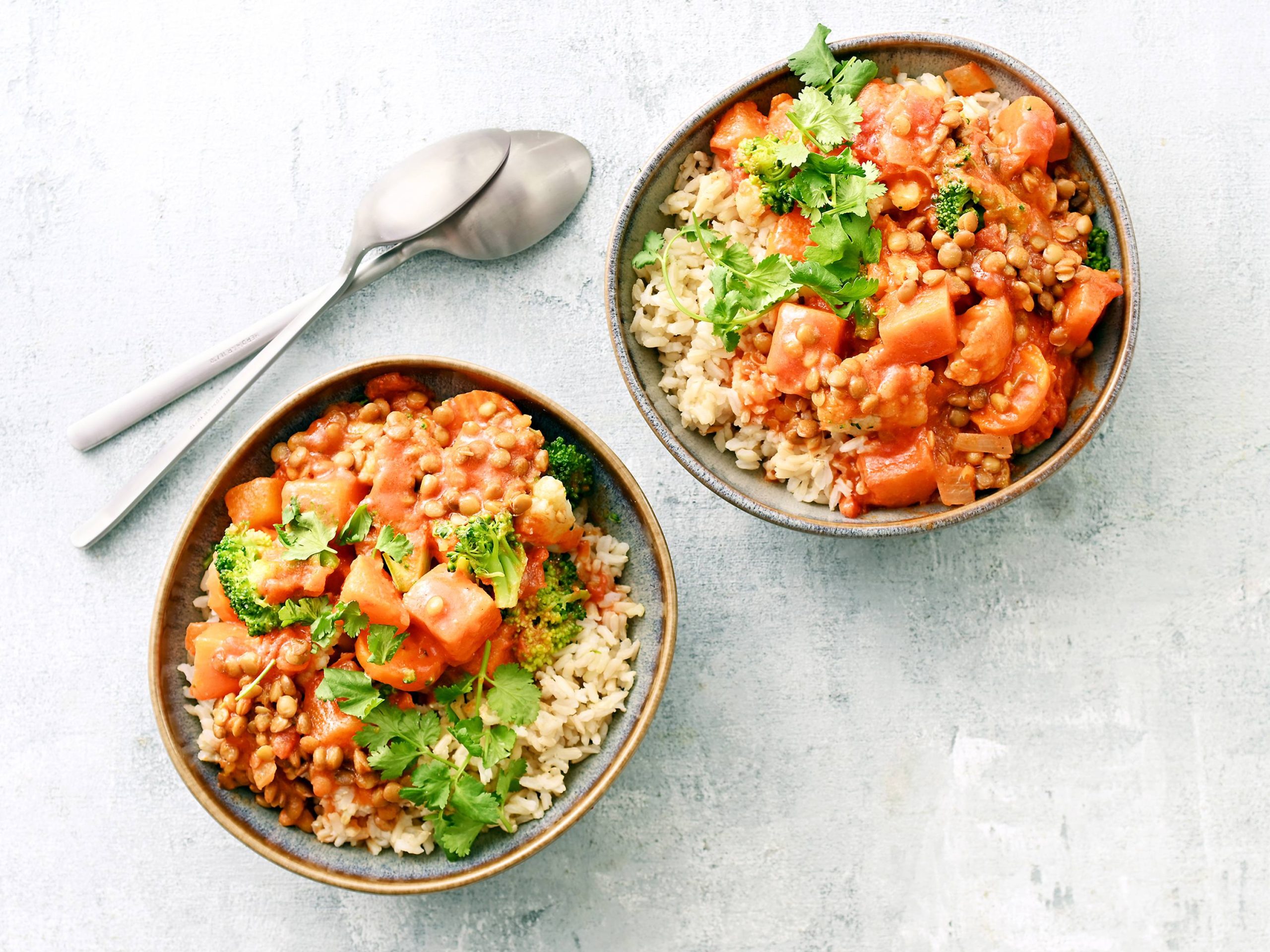 Vegetable Curry with Lentils | Savory