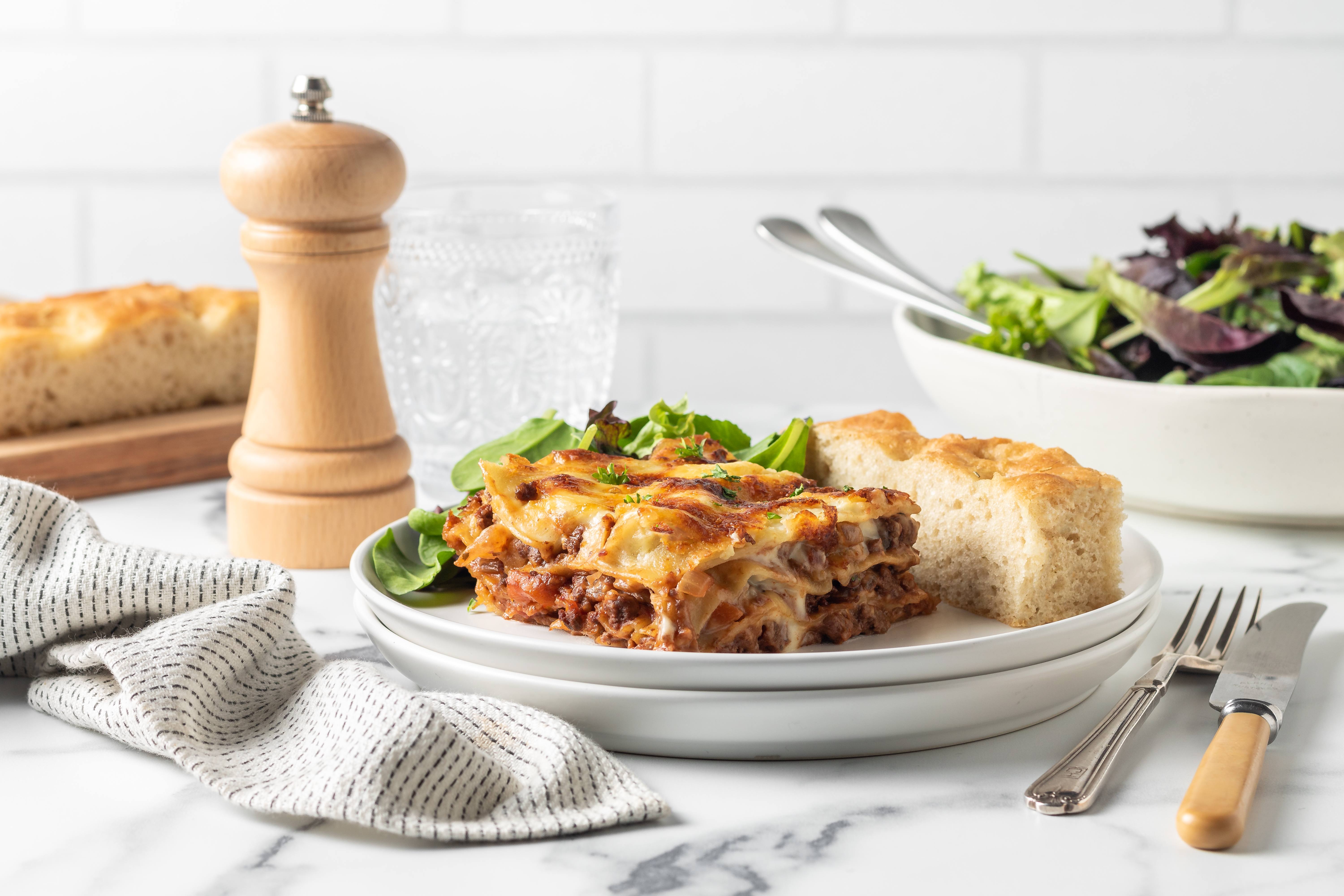 Four Seasons Ground Venison Lasagna | Savory