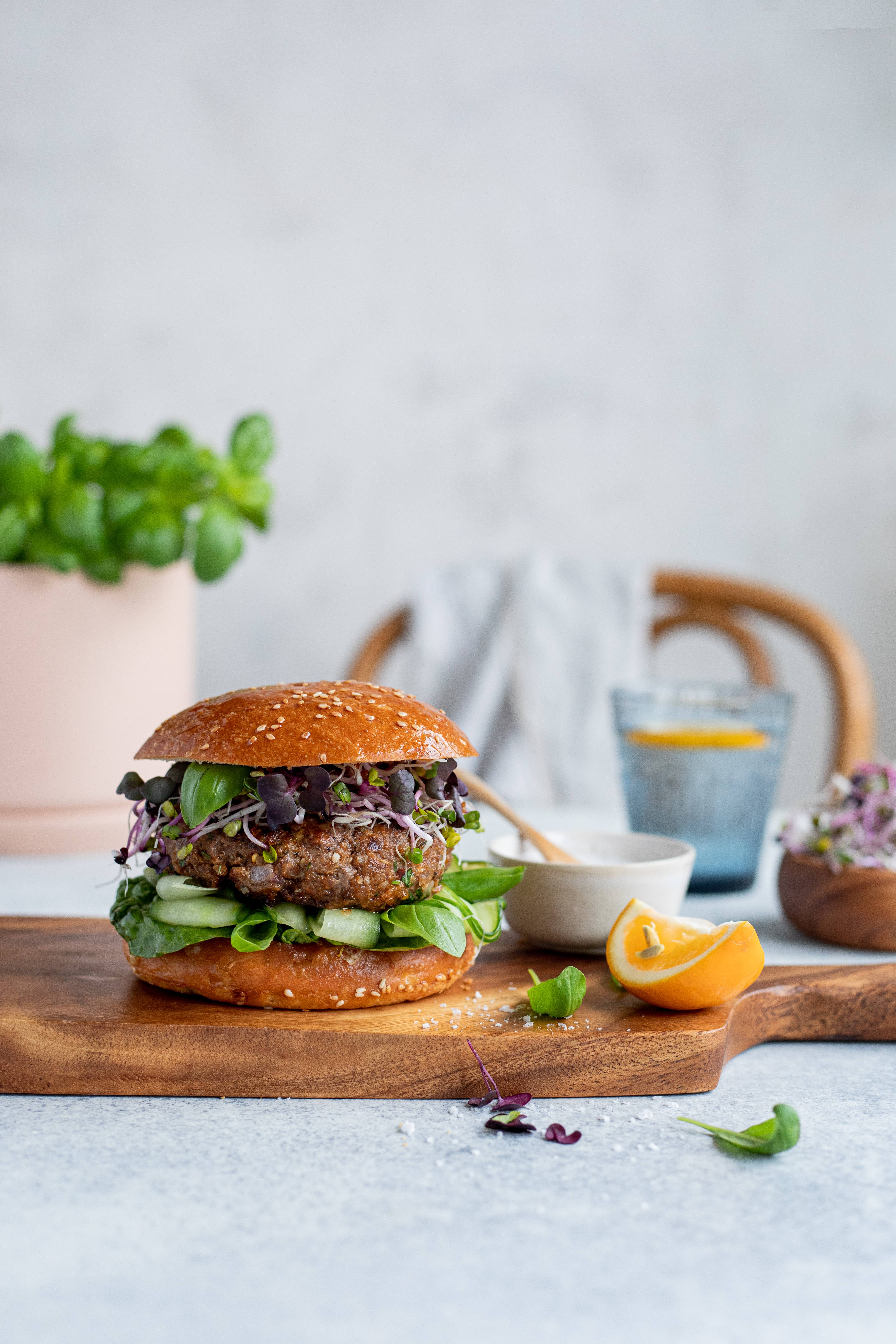 Four Seasons Ground Venison Burger | Savory