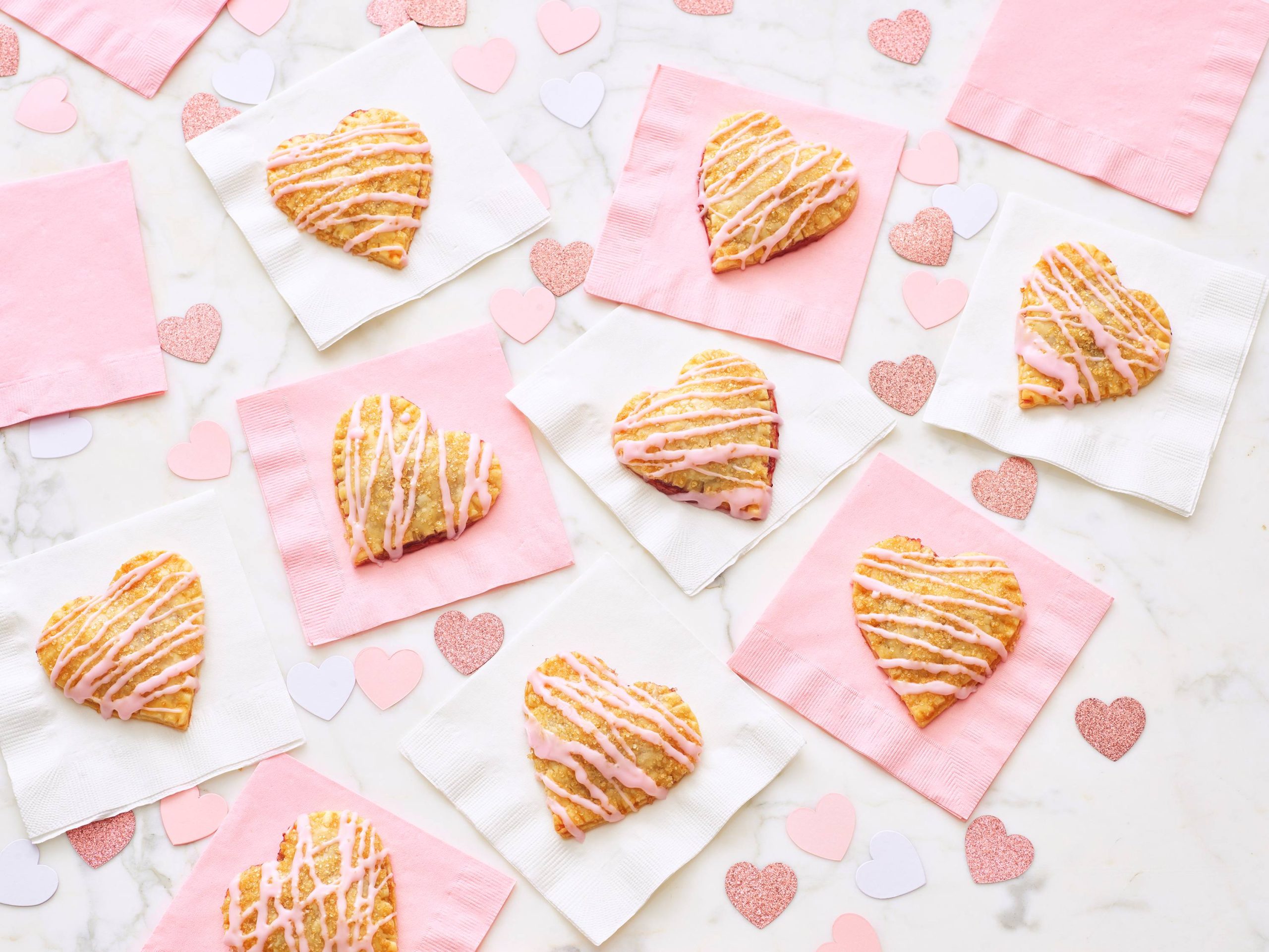 Heart-Shaped Cherry Hand Pies | Savory
