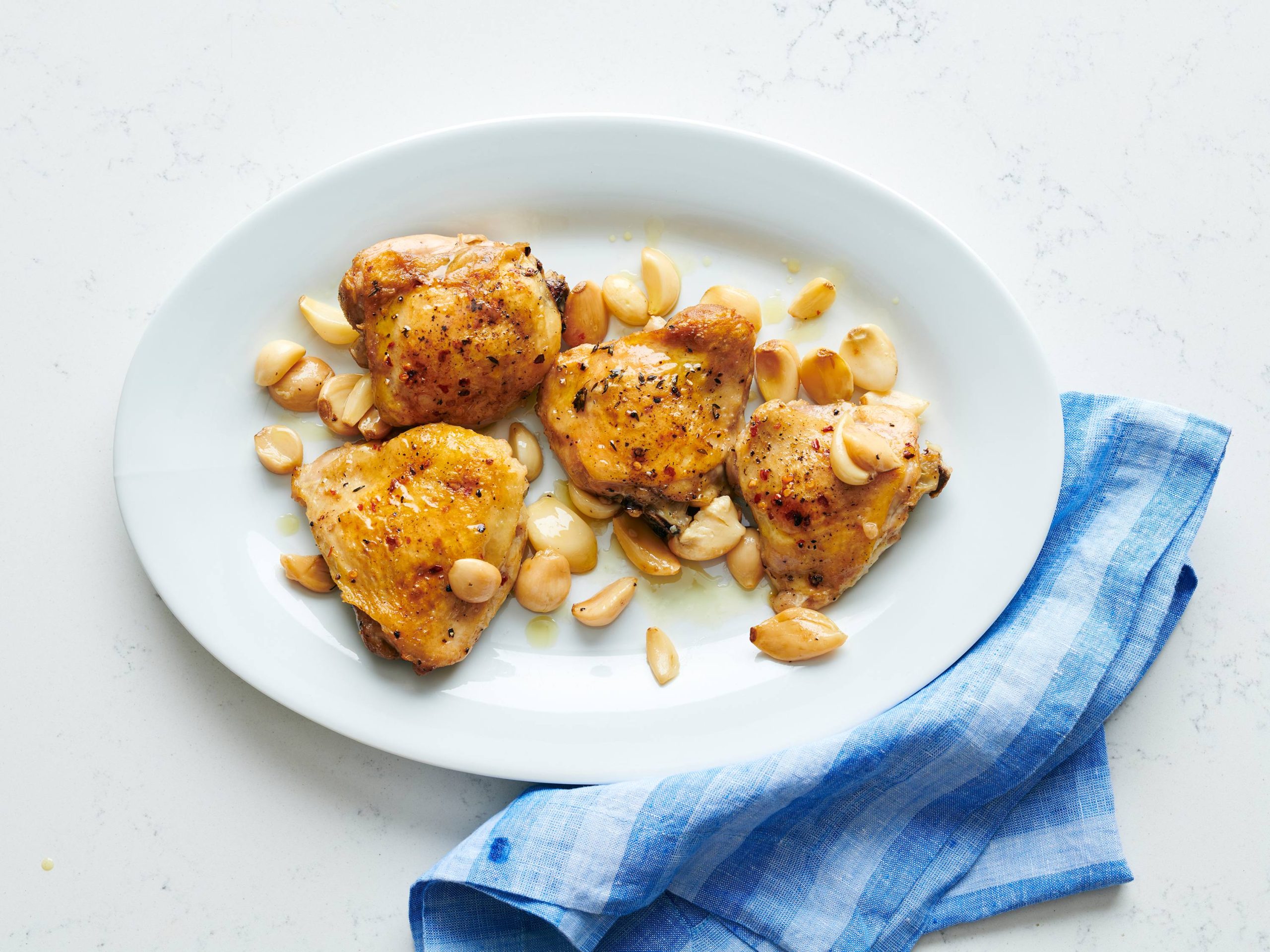 Slow Cooker Garlic Chicken | Savory