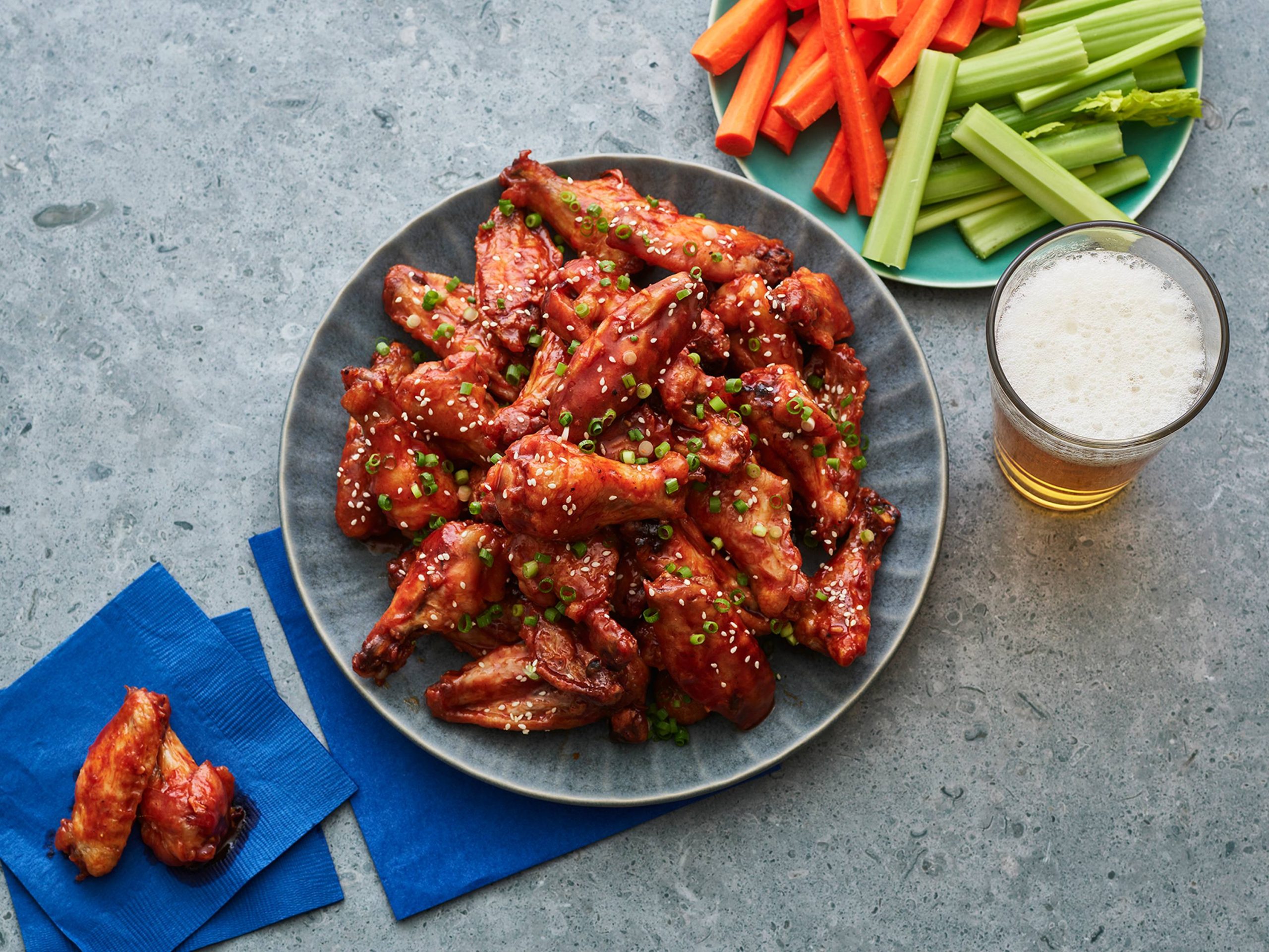 Air Fryer General Tso’s Chicken Wings | Savory