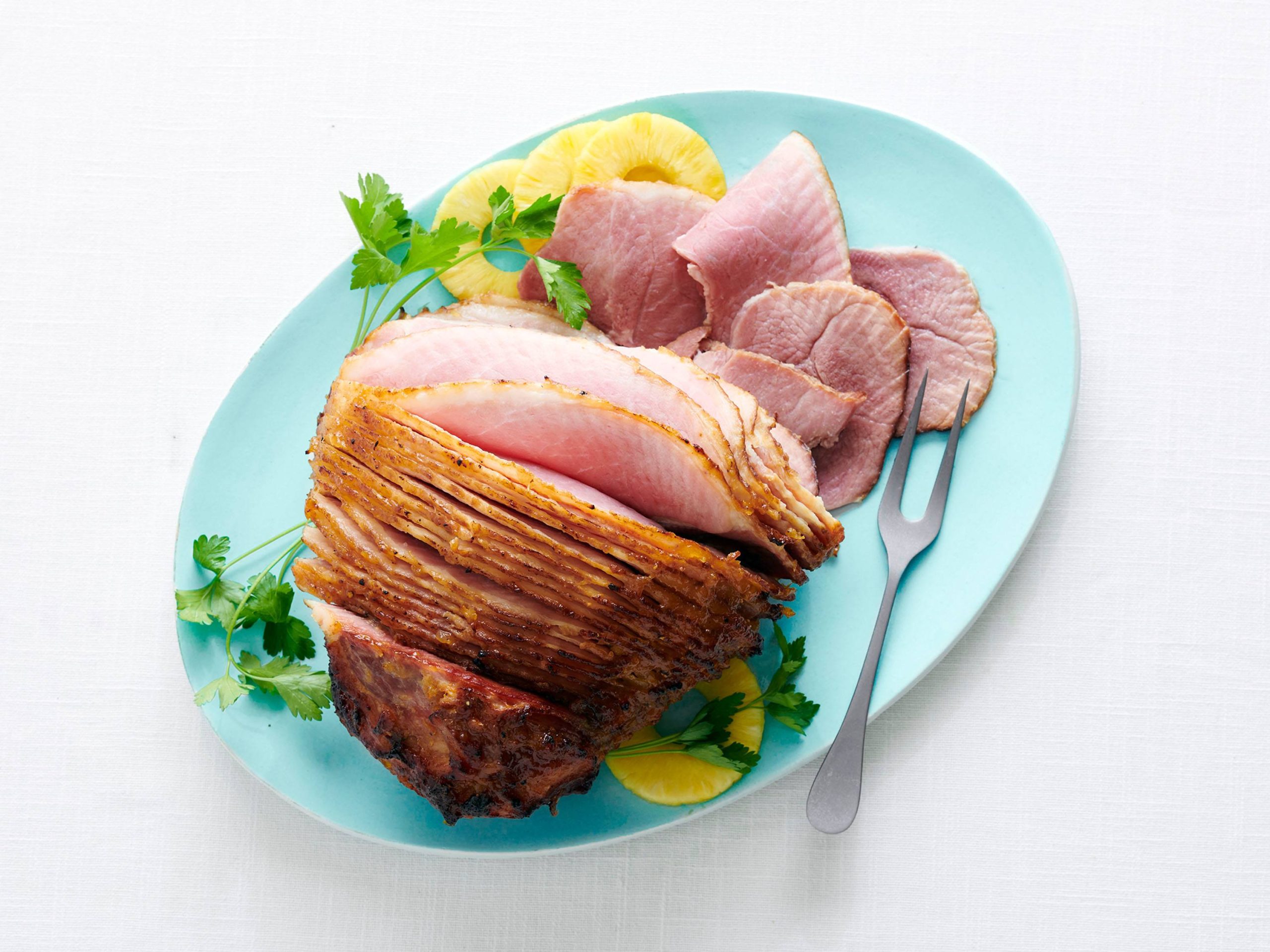 Spiral Ham with Miso-Pineapple Glaze | Savory