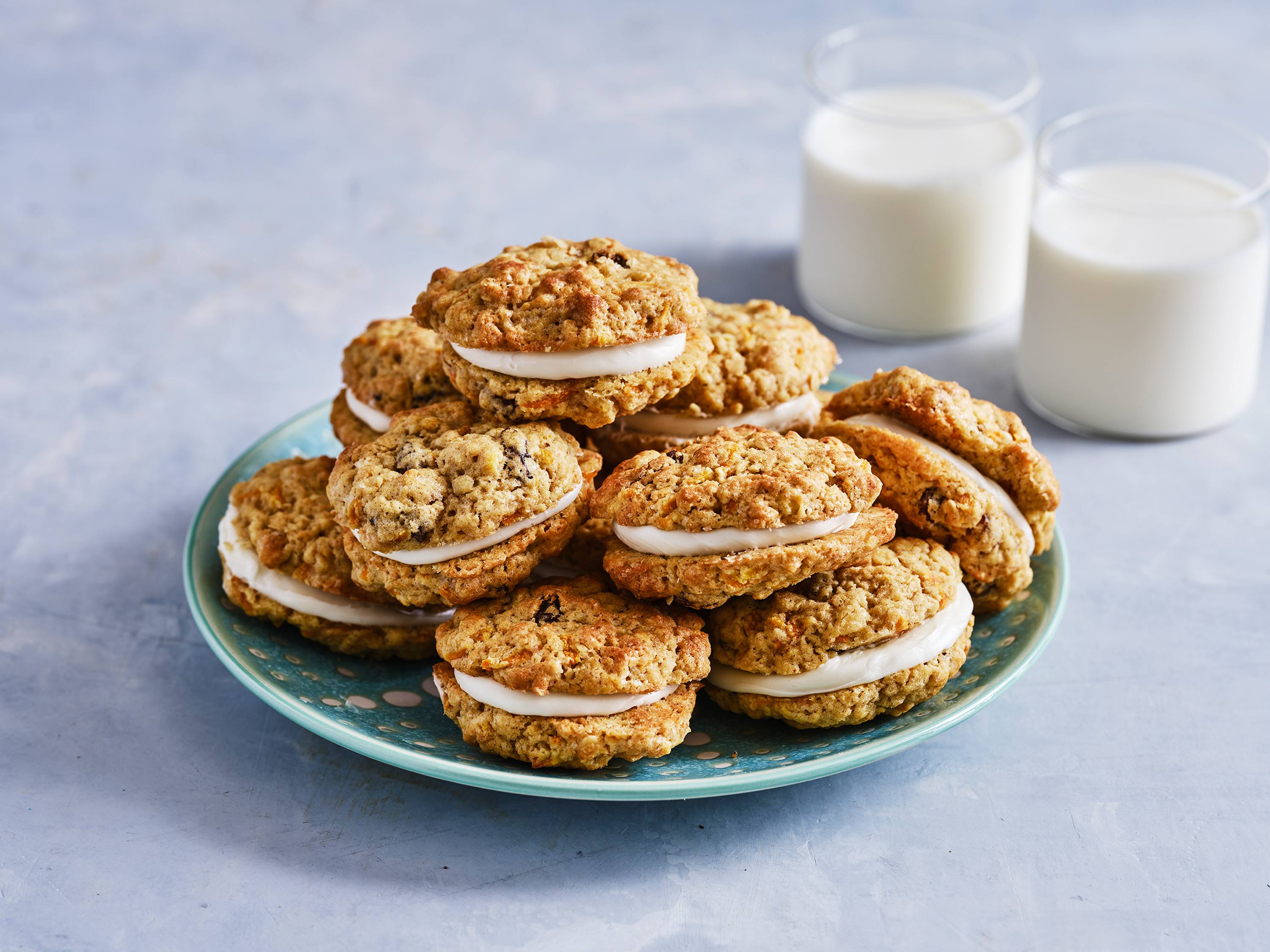Carrot Cake Sandwich Cookies Savory