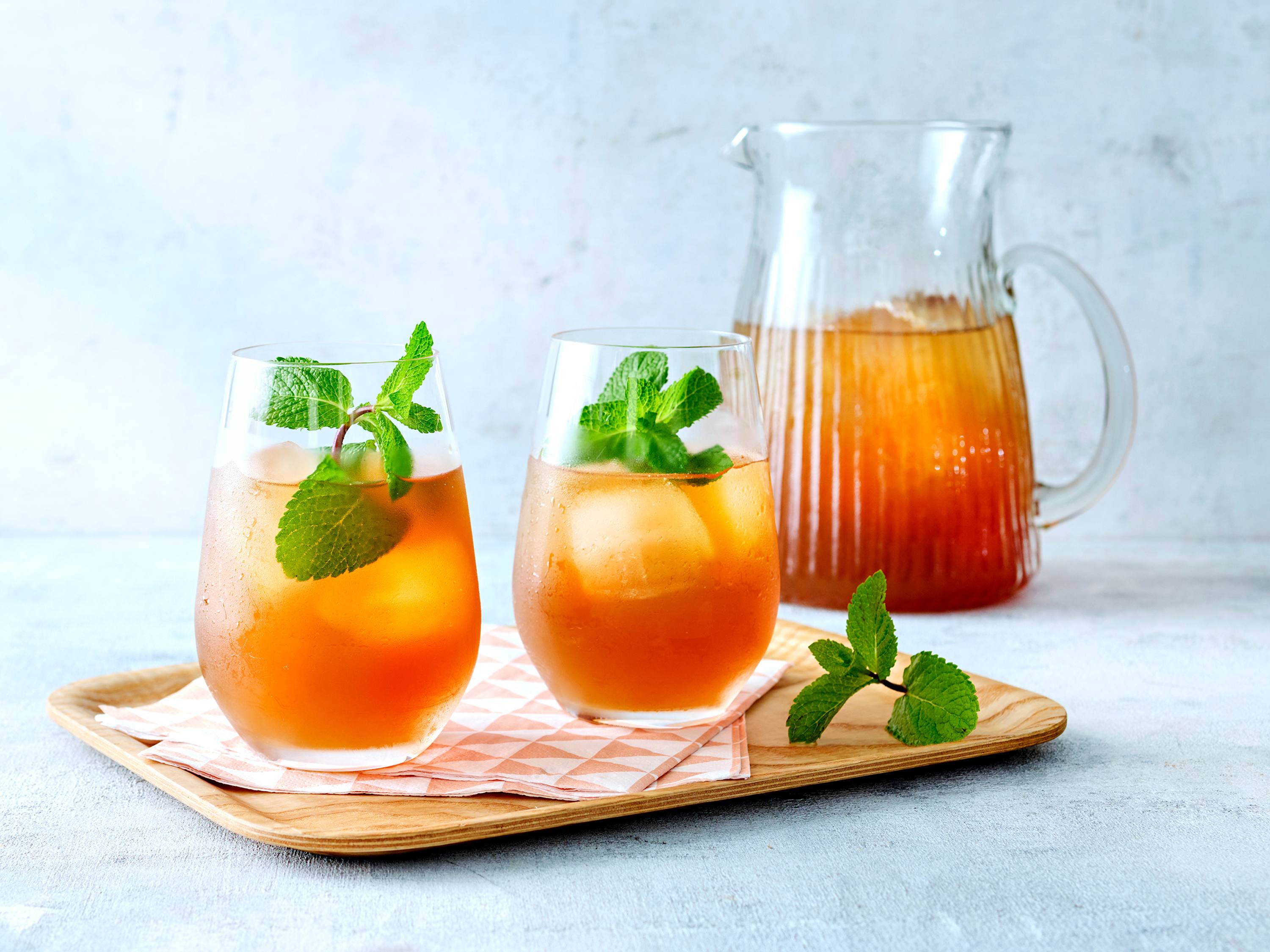Arnold Palmer with Mint Simple Syrup Savory
