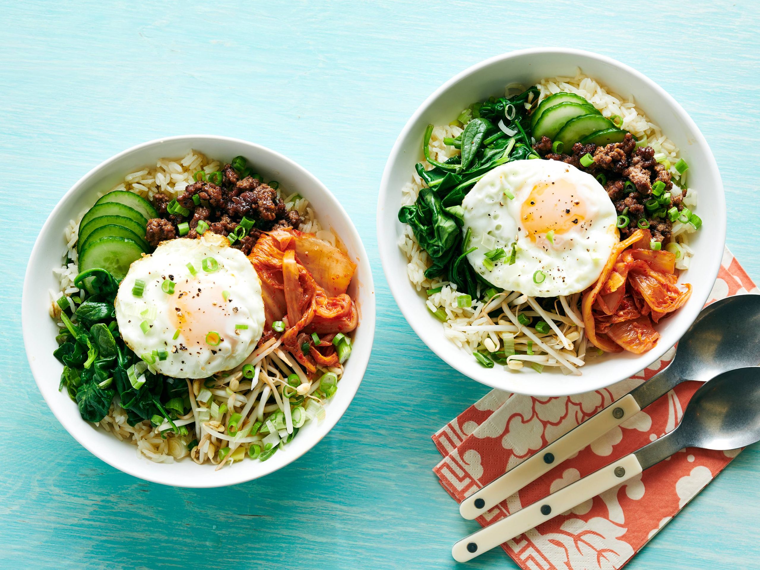 Quick Bibimbap Rice Bowl Savory