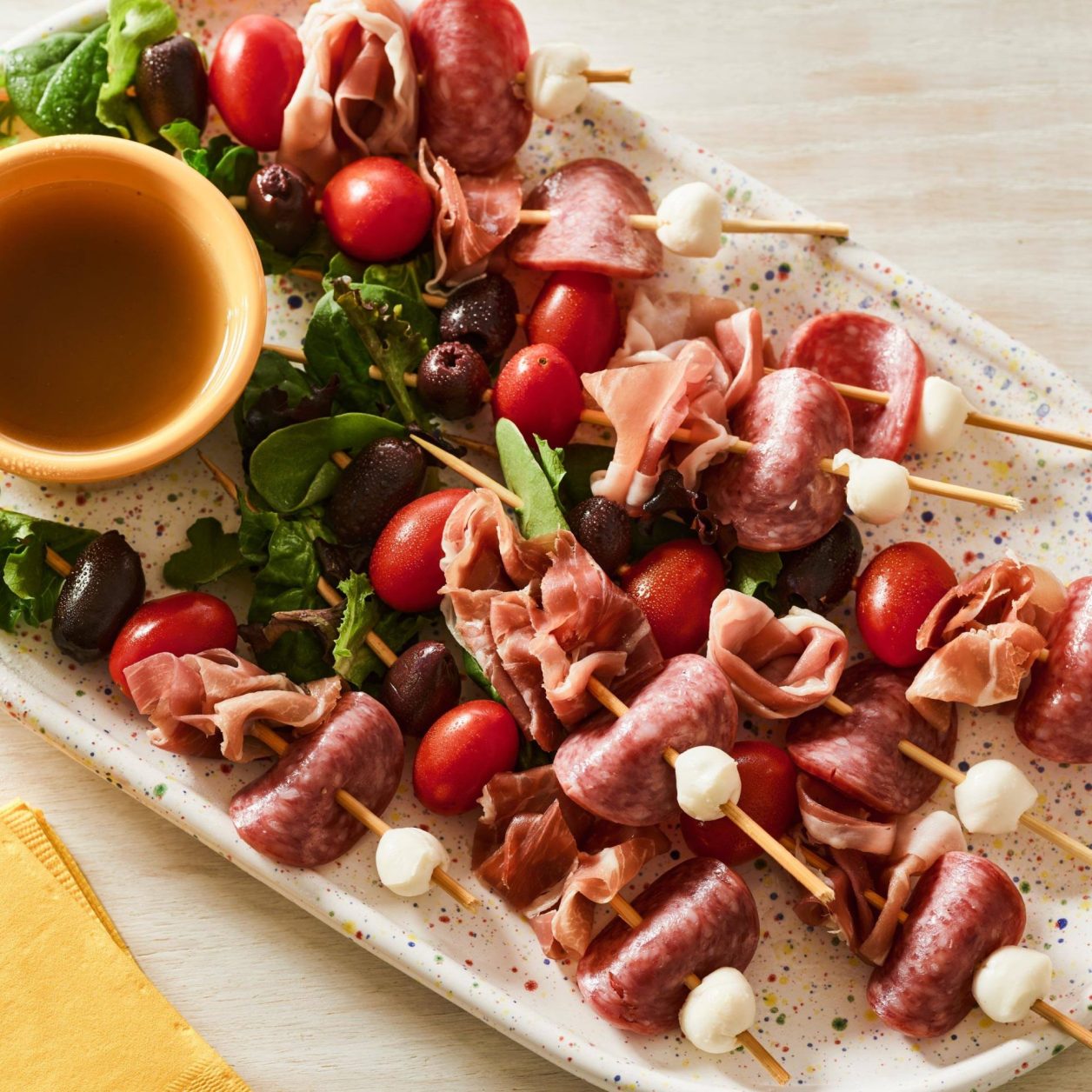 Antipasto Salad Skewers Savory