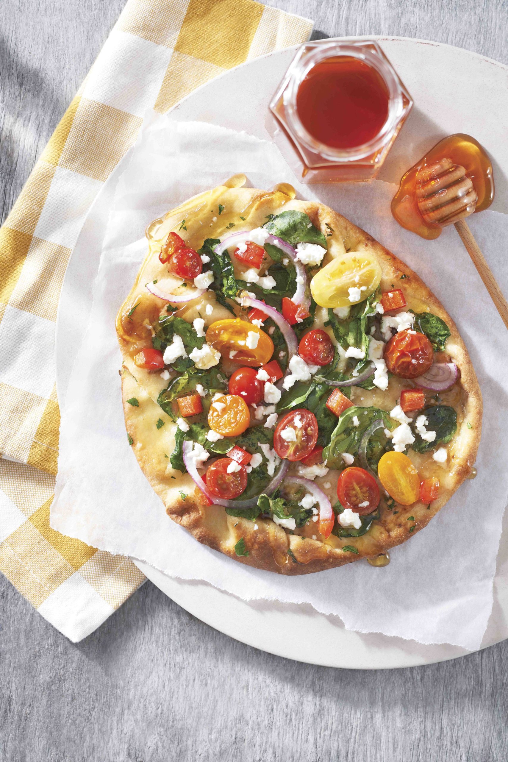 Mediterranean Honey Flatbread | Savory