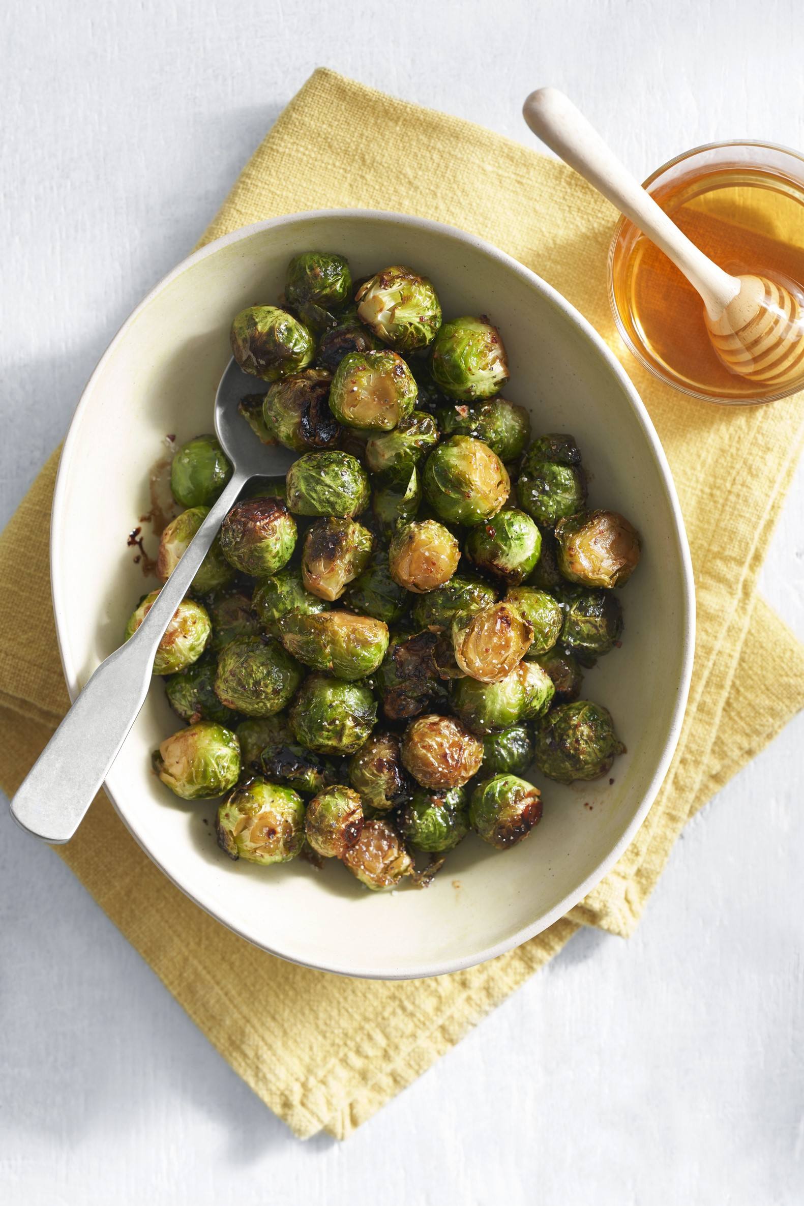 Sweet Chili Brussels Sprouts Savory