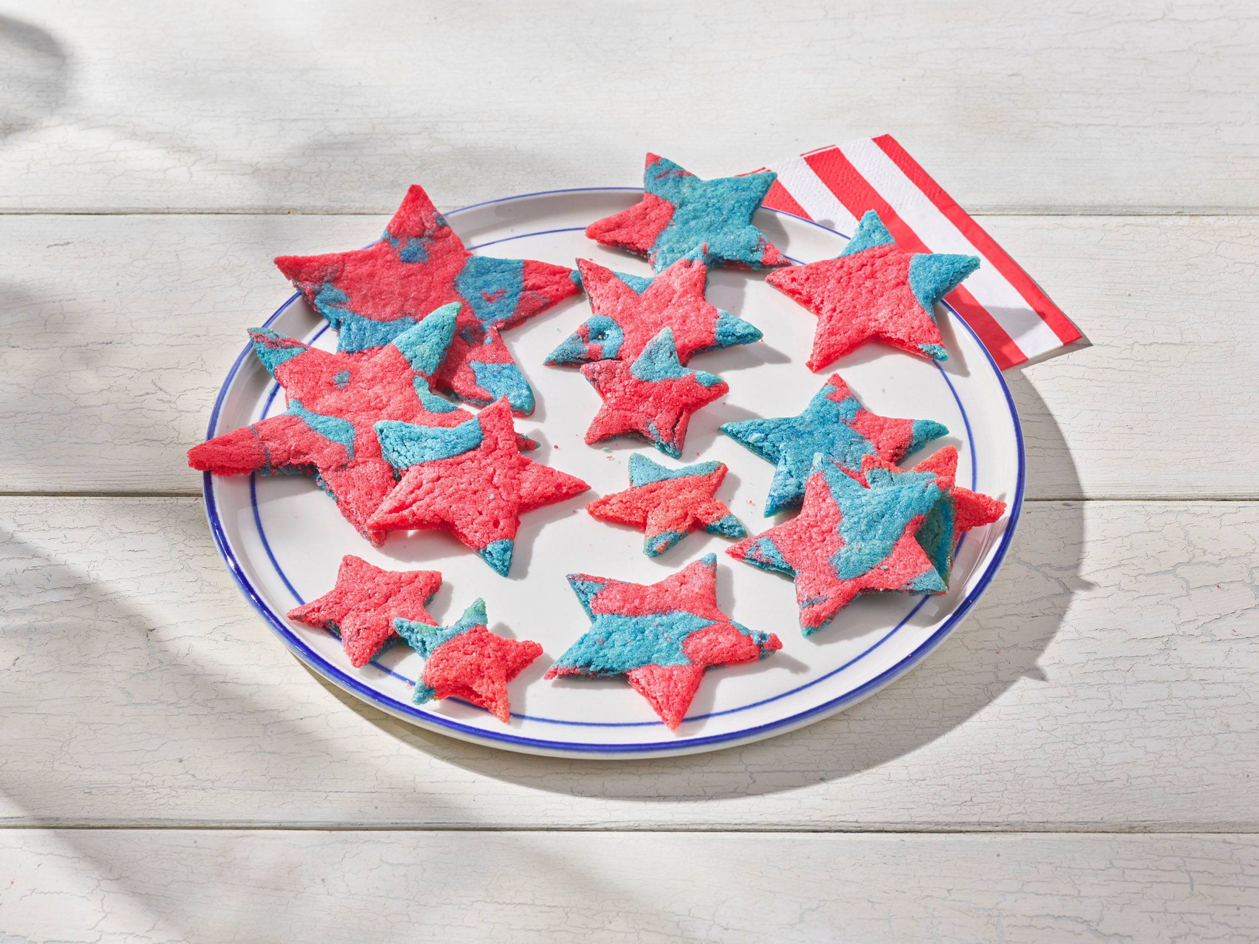 Swirled Fourth of July Cookies | Savory