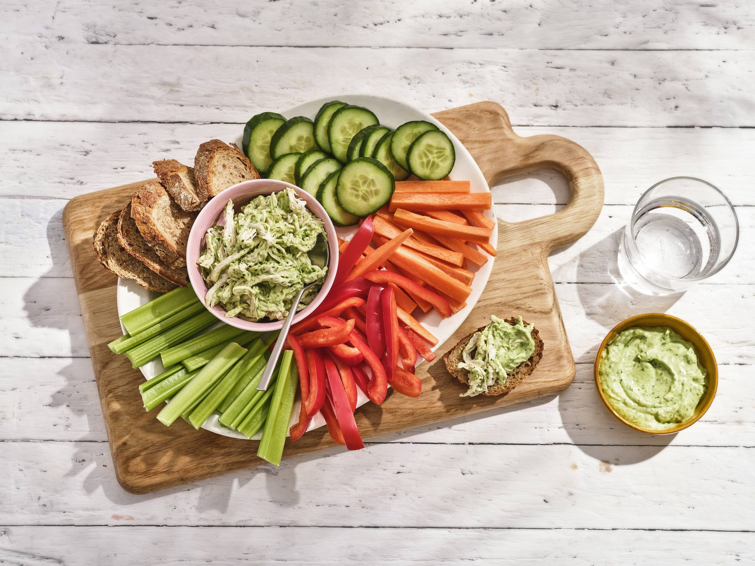 Avocado Green Goddess Chicken Salad | Savory