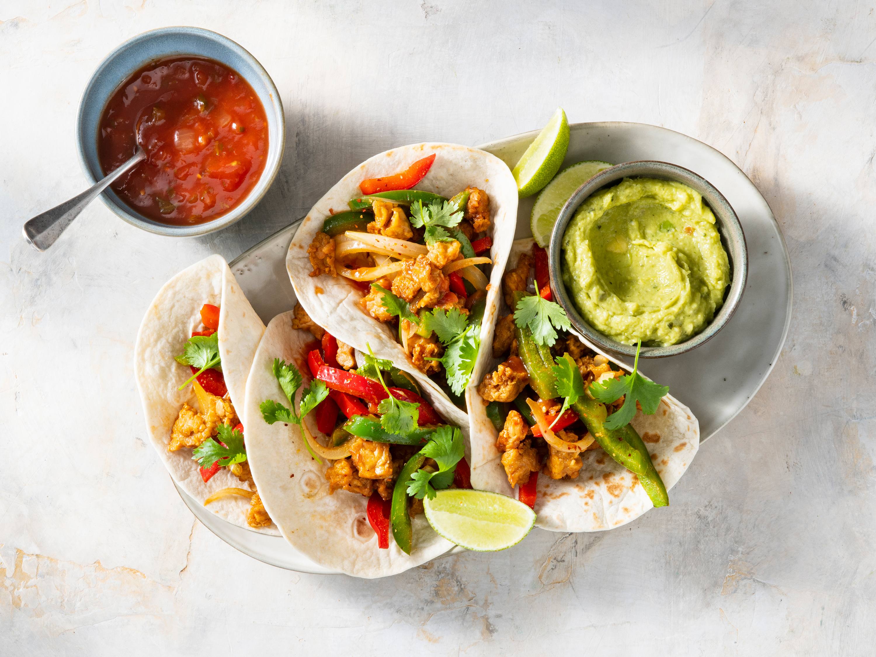 Tempeh Fajitas Savory
