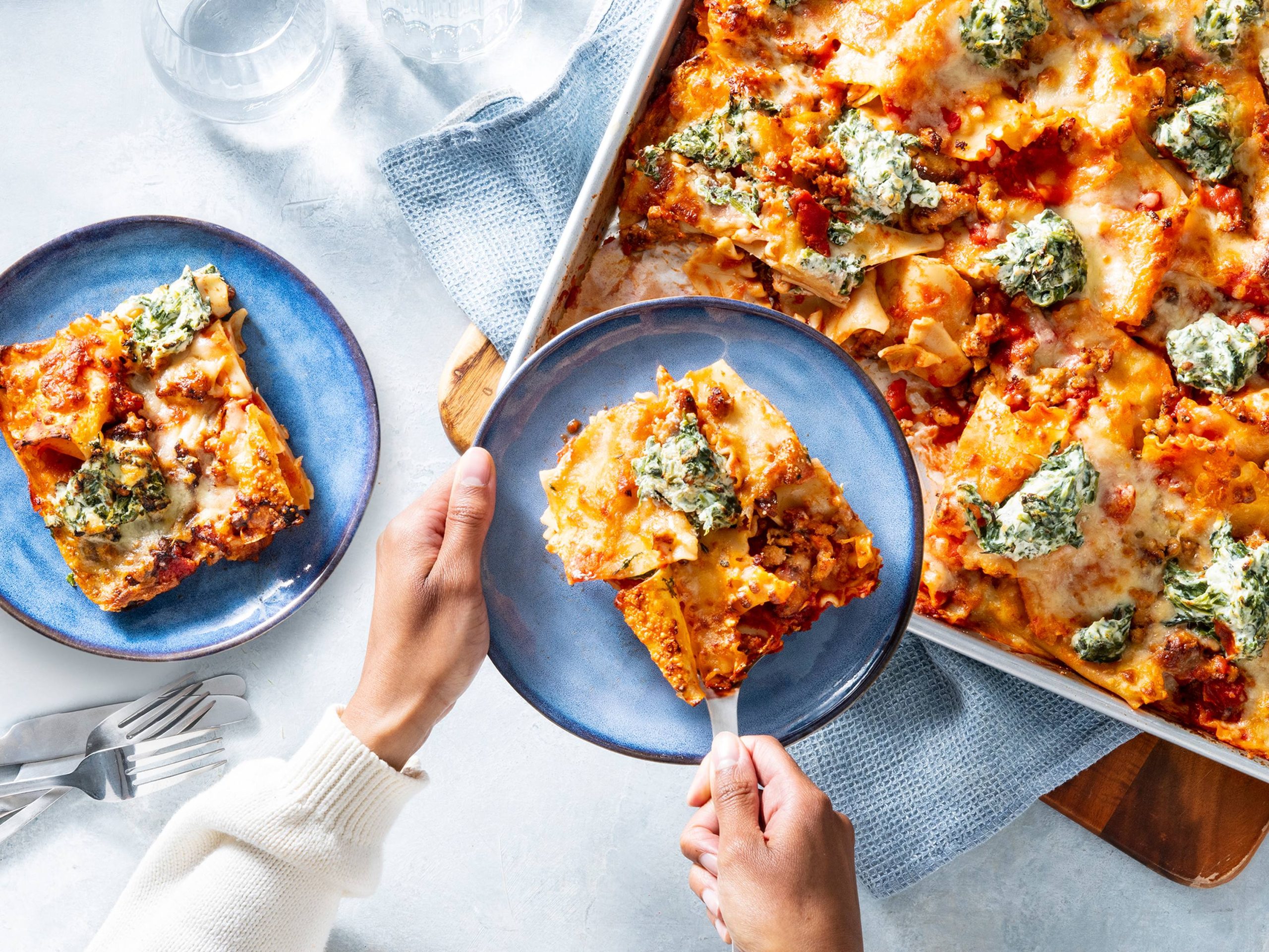 Sheet Pan Lasagna | Savory