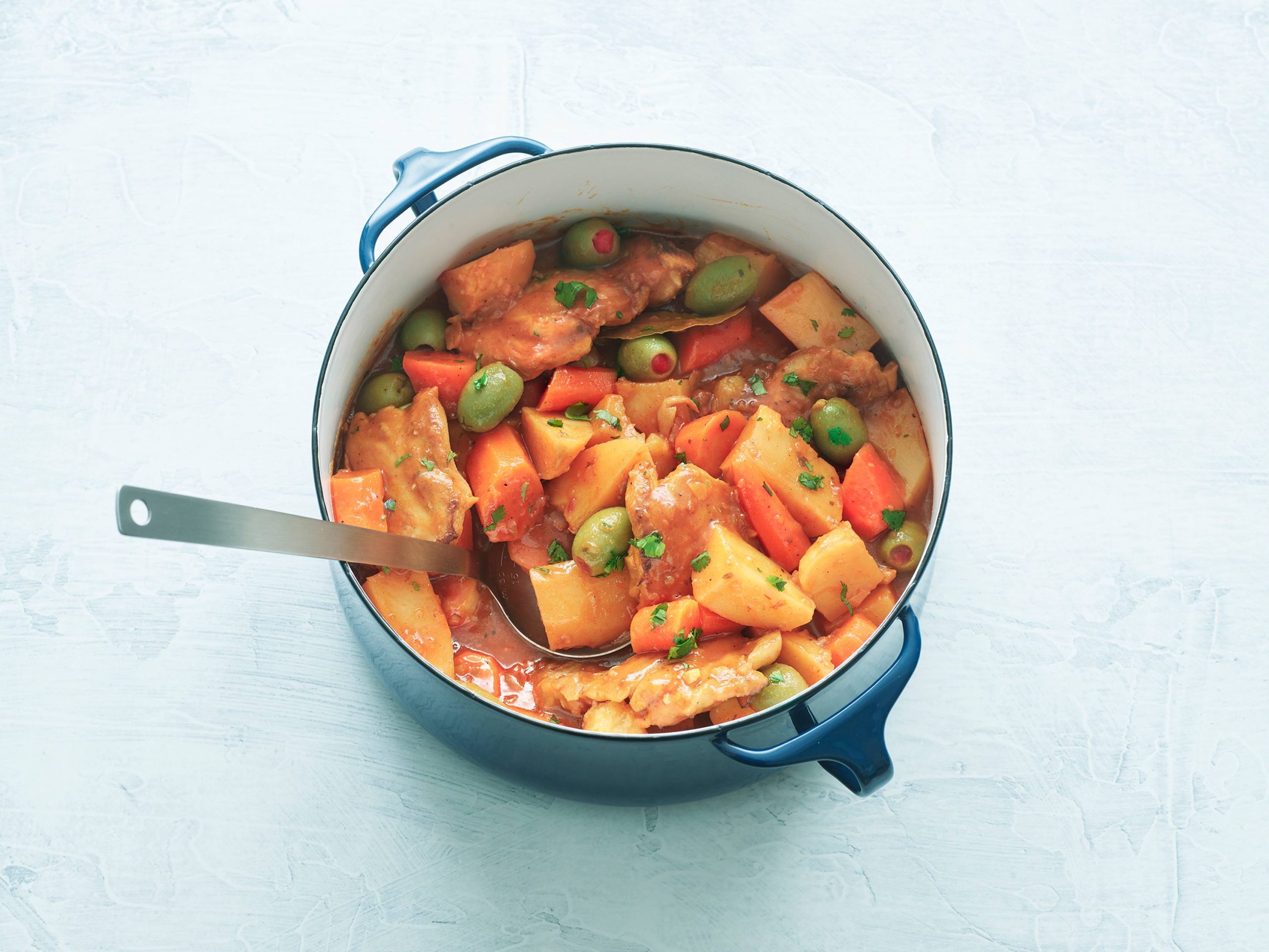 One-Pot Puerto Rican Chicken Stew | Savory
