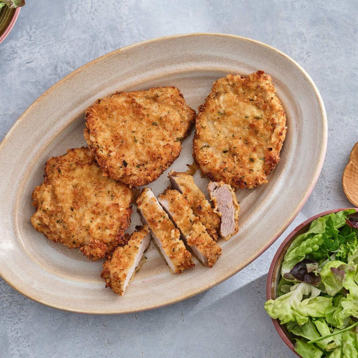 AirFried Crispy Pork Chops Savory