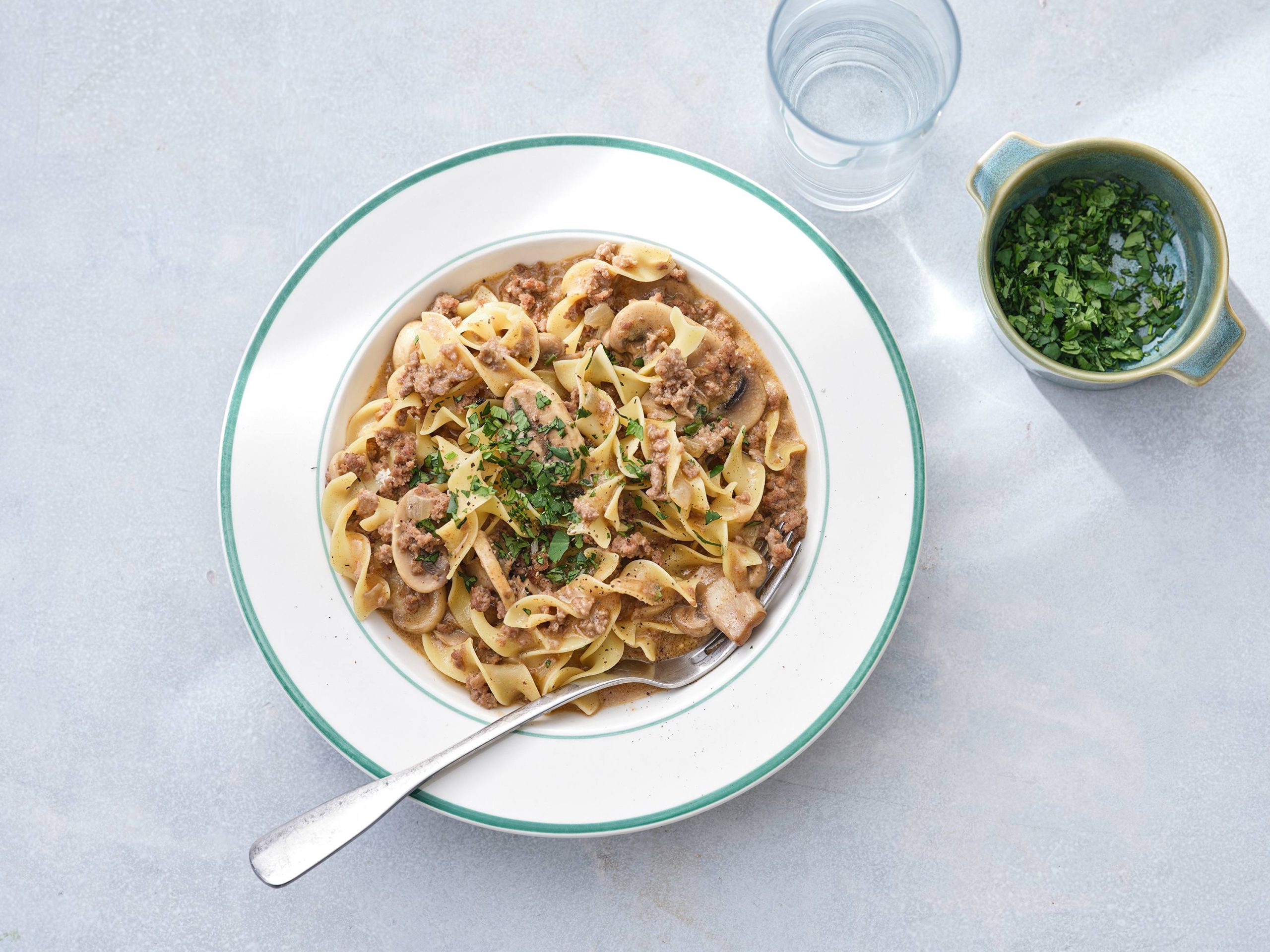 Ground Beef Stroganoff | Savory