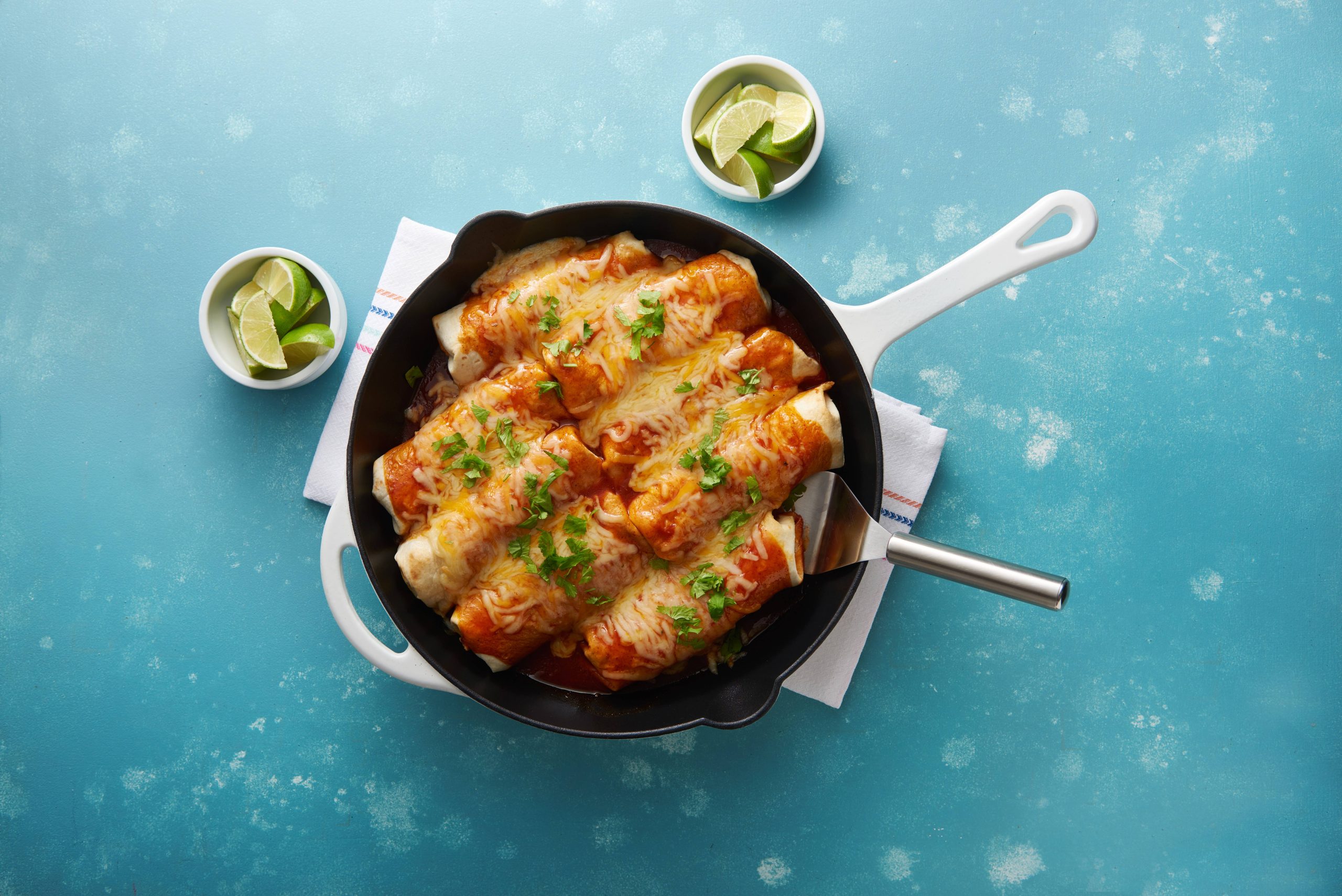 Old El Paso™ Smothered Skillet Beef Burritos | Savory