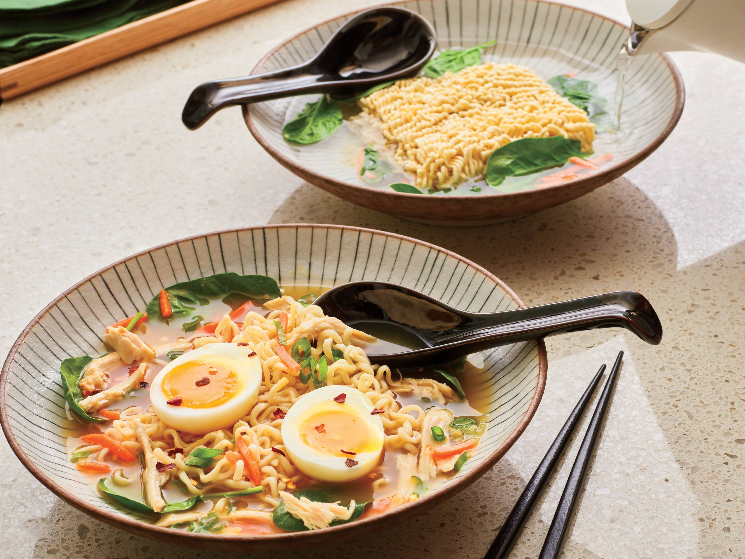 Kettle Miso Soup with Noodles Savory