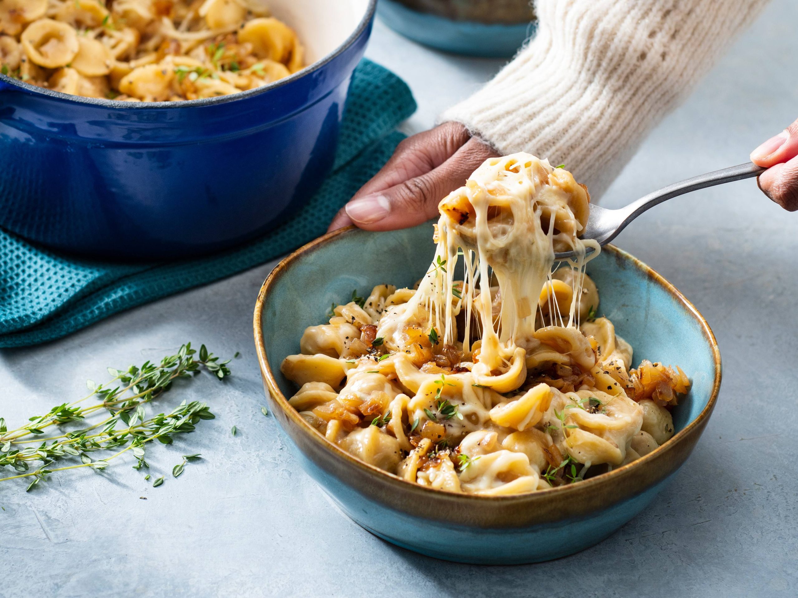One-Pot French Onion Pasta | Savory