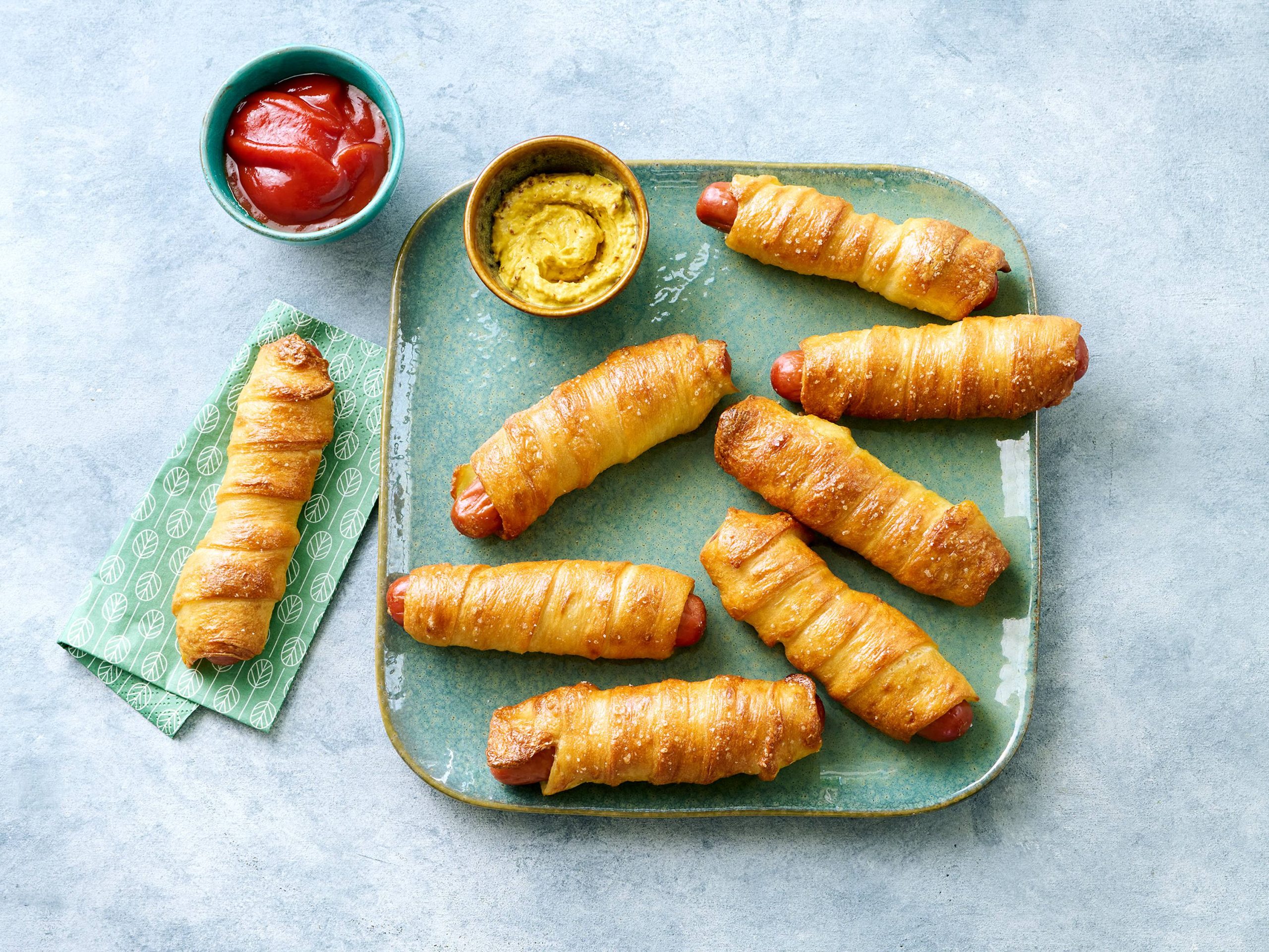 Pretzel Hot Dogs | Savory