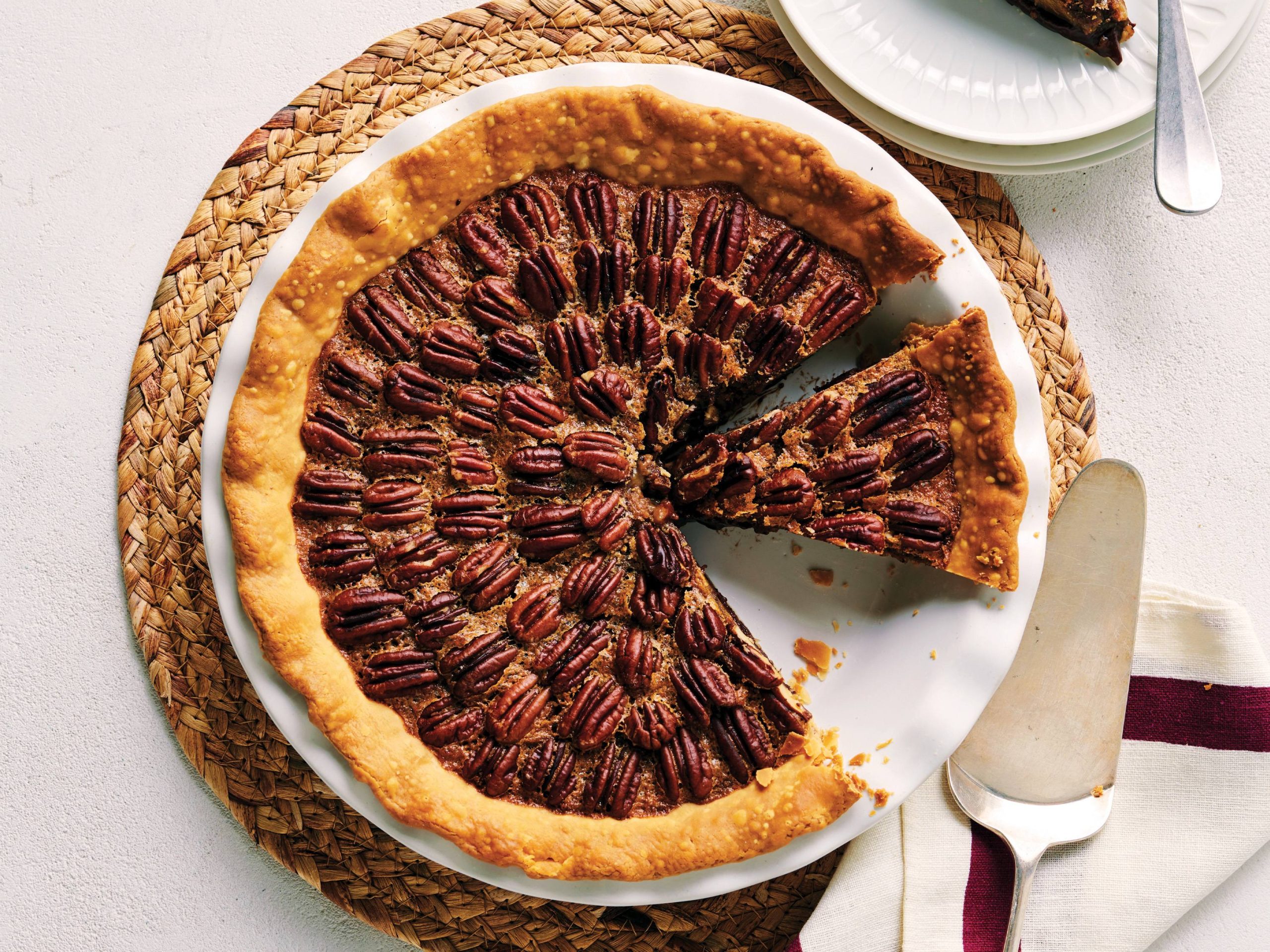 Black-Bottom Pecan Pie | Savory
