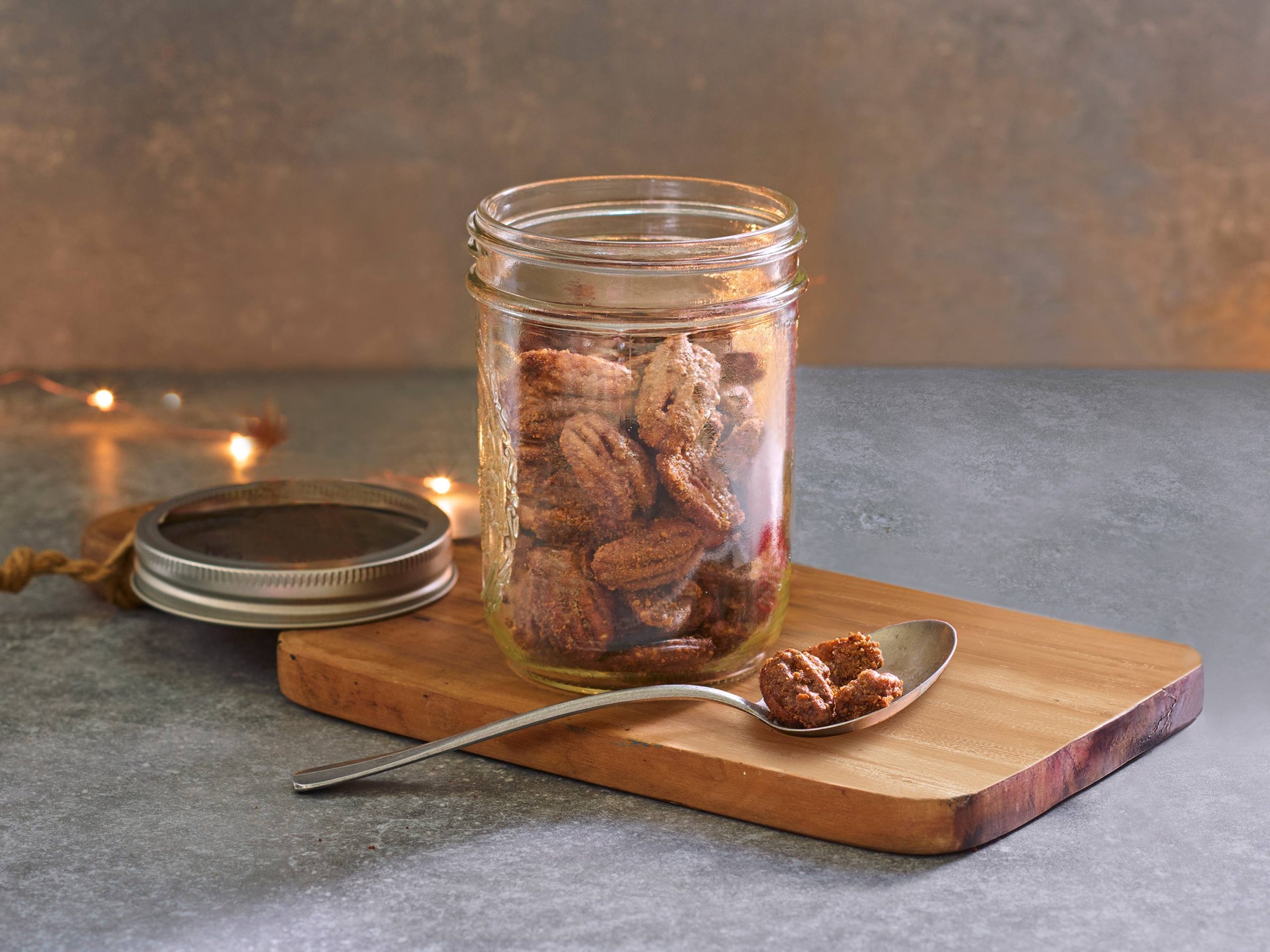 Candied Pecans with Cinnamon and Coconut Sugar | Savory