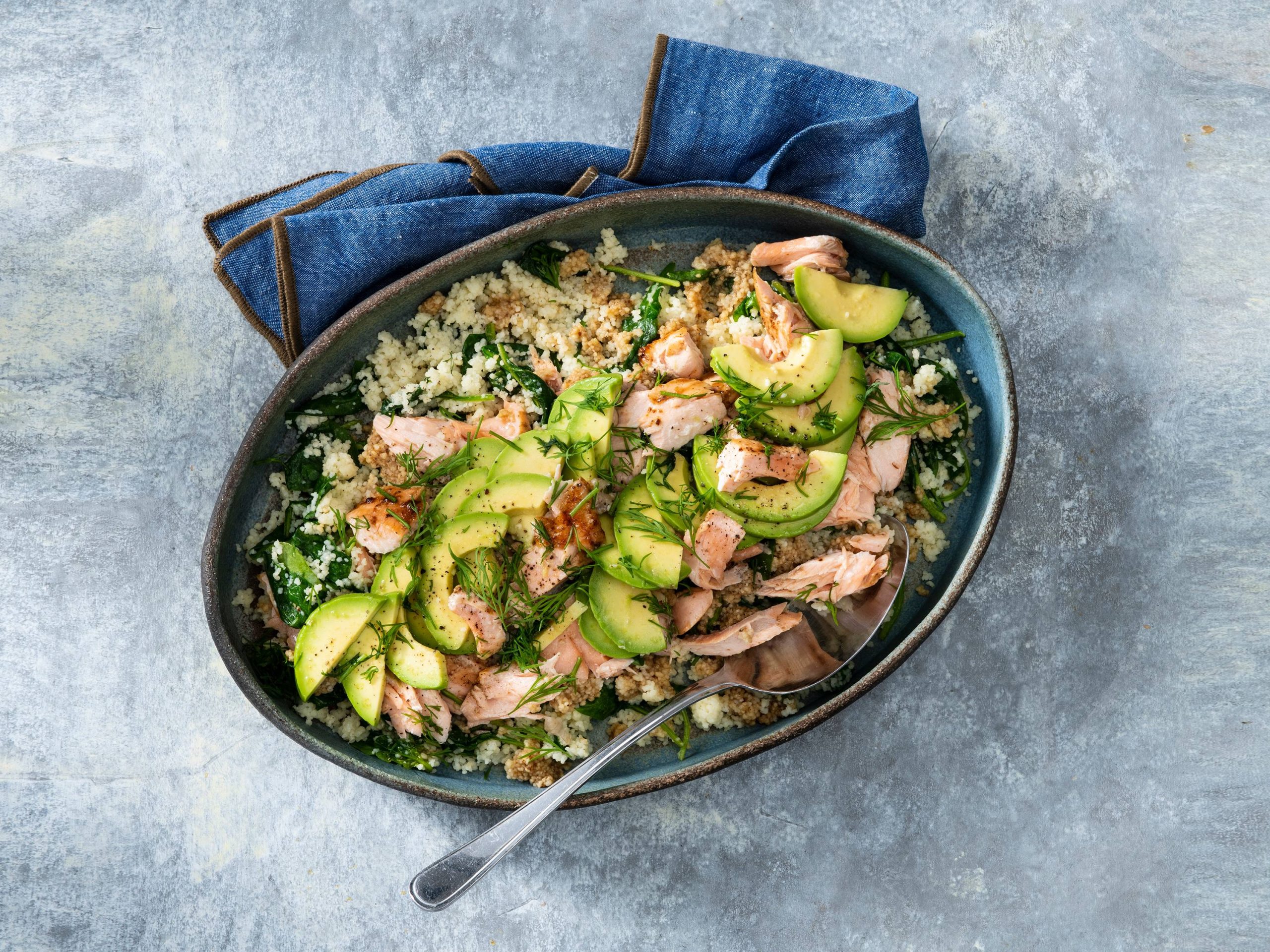 Salmon and Couscous Salad | Savory